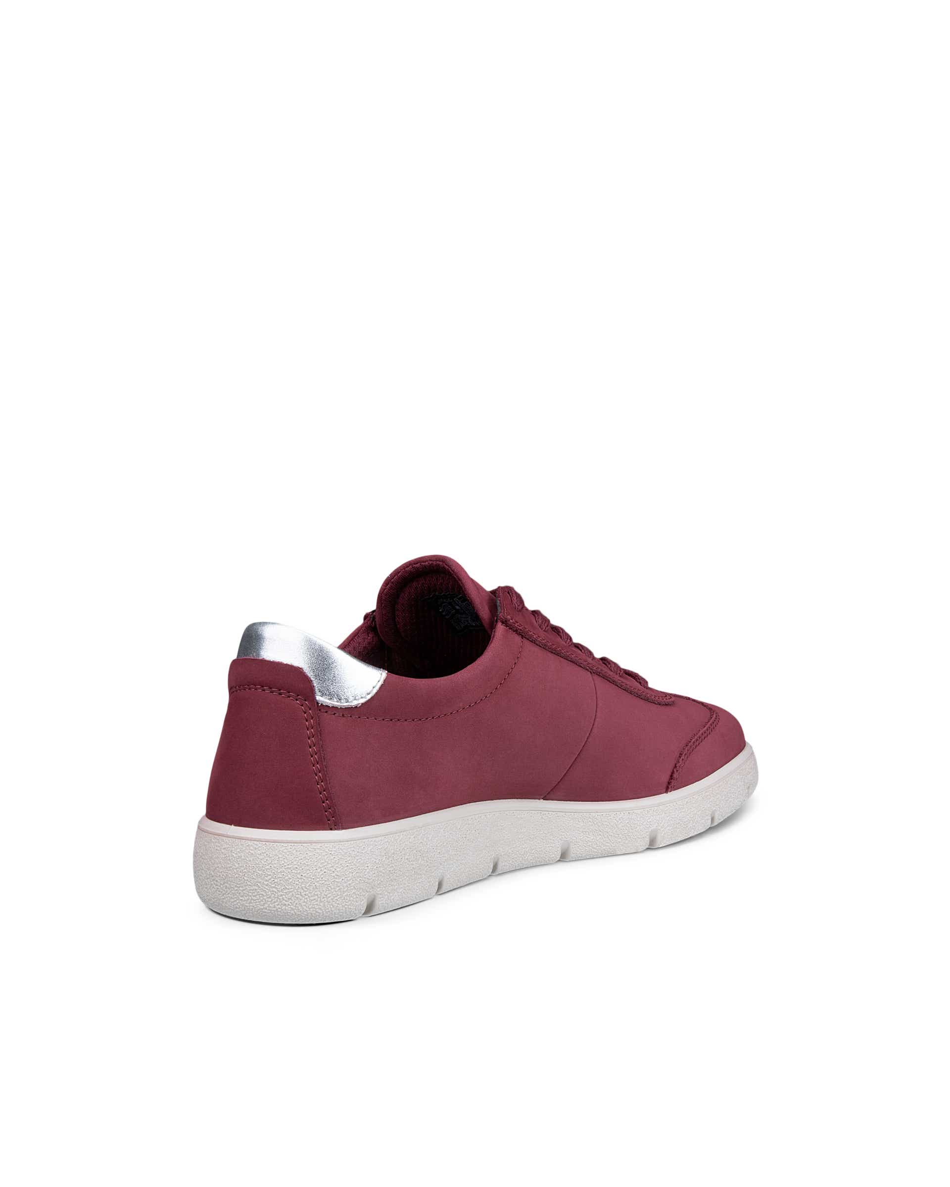 Damskie nubukowe sneakersy ECCO® BELLA 2 - Czerwony - Back