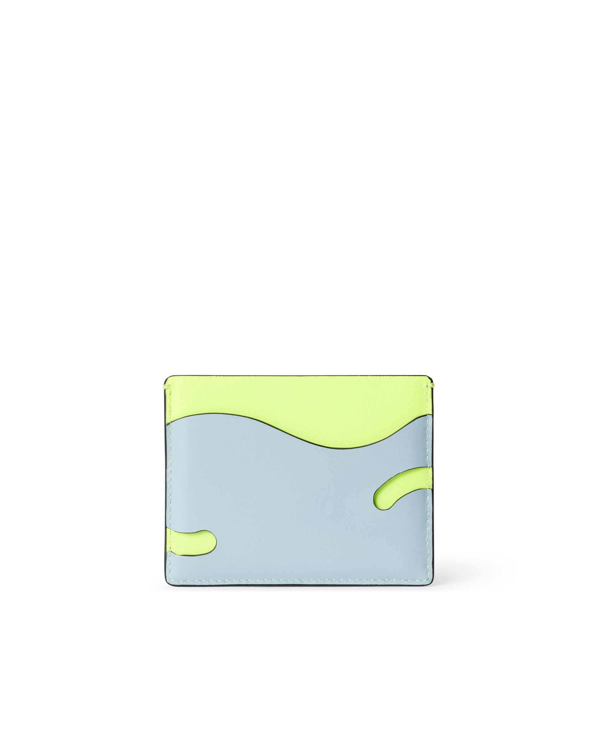 ECCO WALLET CARD CASE - Blue - Back