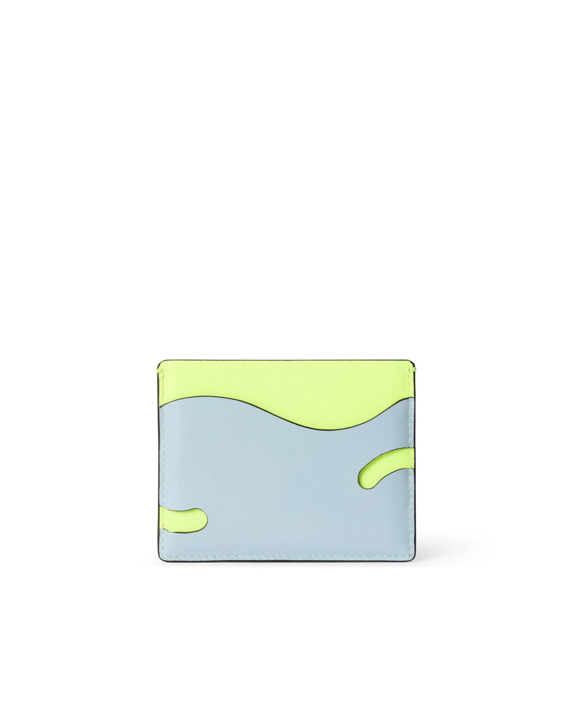 Card Case E Wave - 블루 - Back