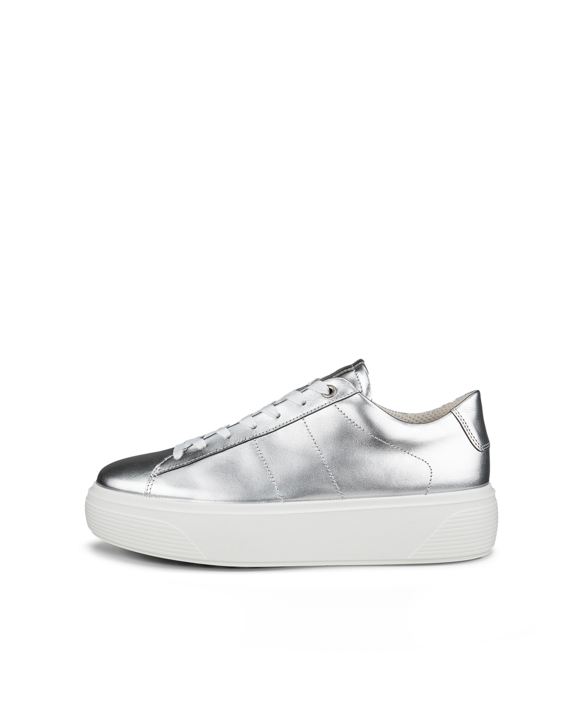 ECCO STREET PATENT WOMEN'S PLATFORM SNEAKERS  - undefined - Outside