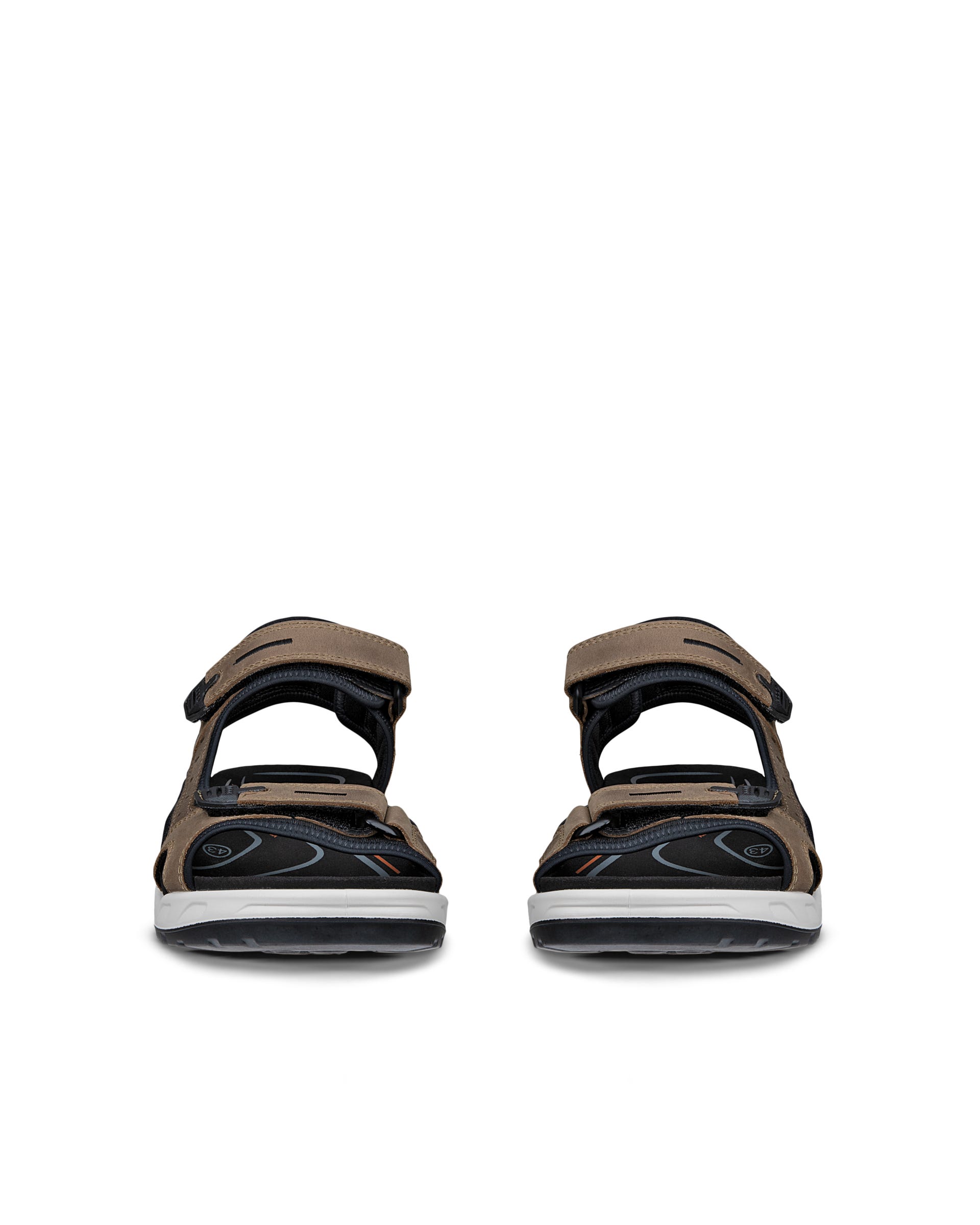 ECCO® OFFROAD Promenadsandal nubuck herr - Brun - Front pair