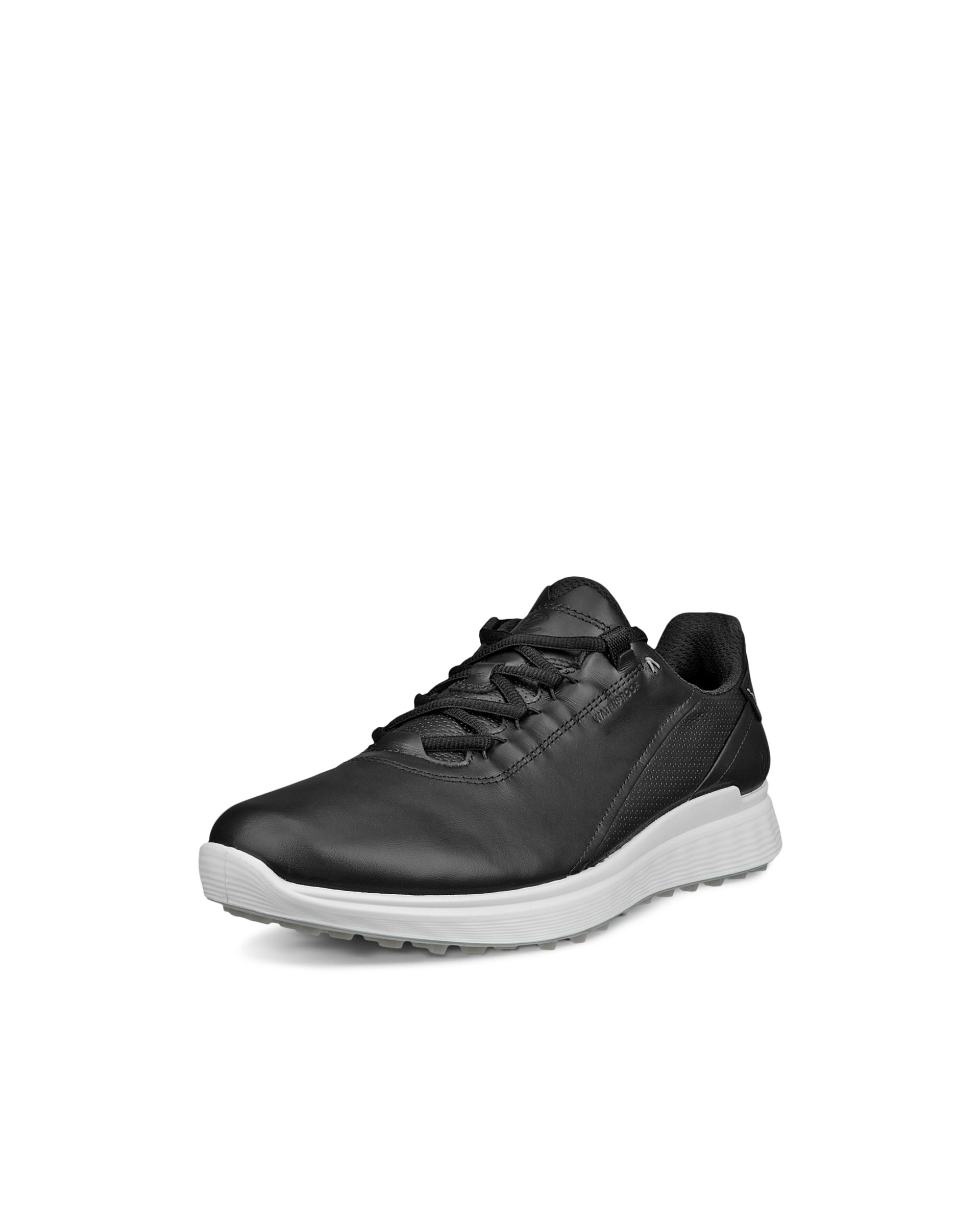 ECCO® Golf S-Casual chaussure de golf imperméable en cuir pour homme - Noir - Main