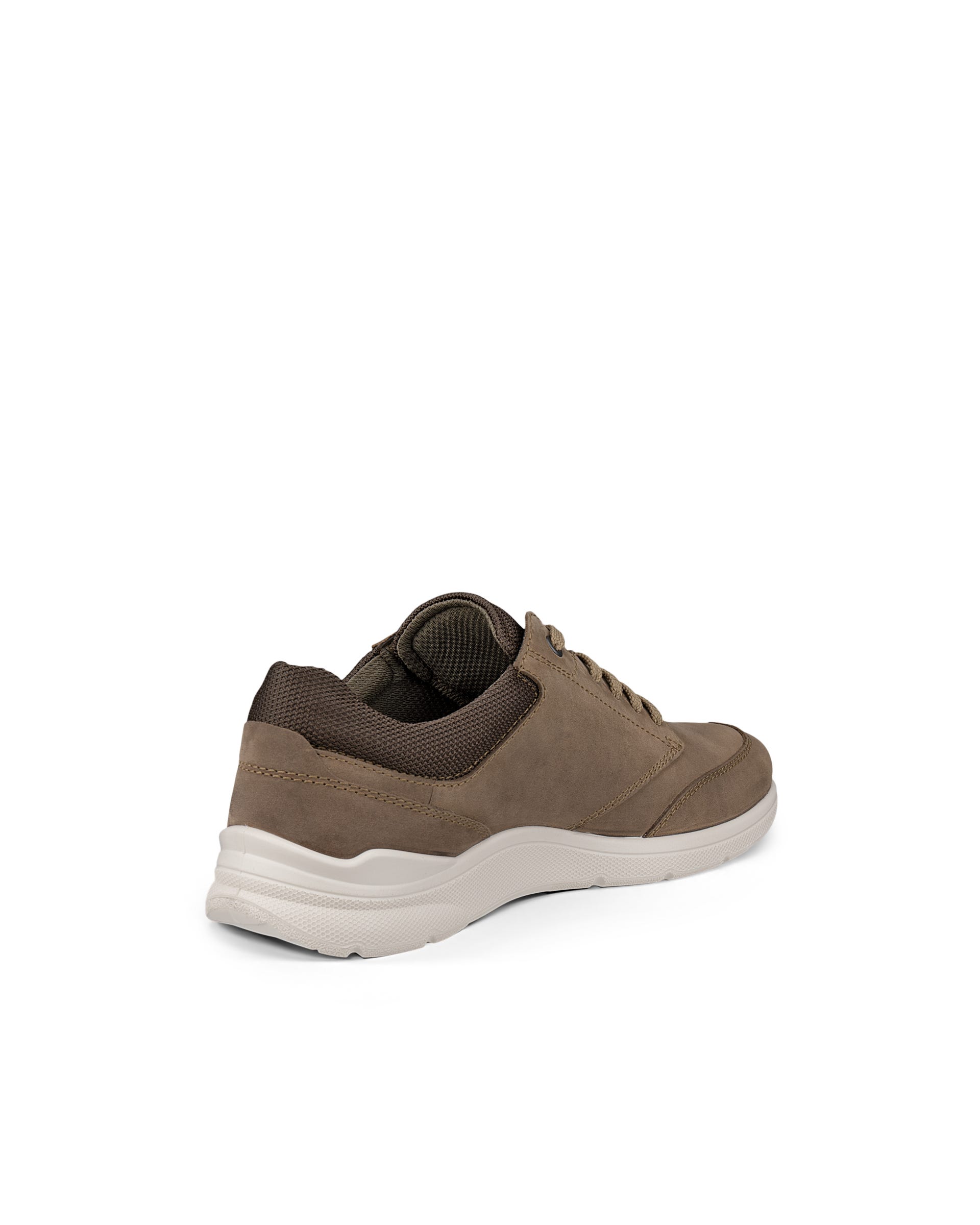 ECCO® IRVING heren nubuck veterschoen - Bruin - Back