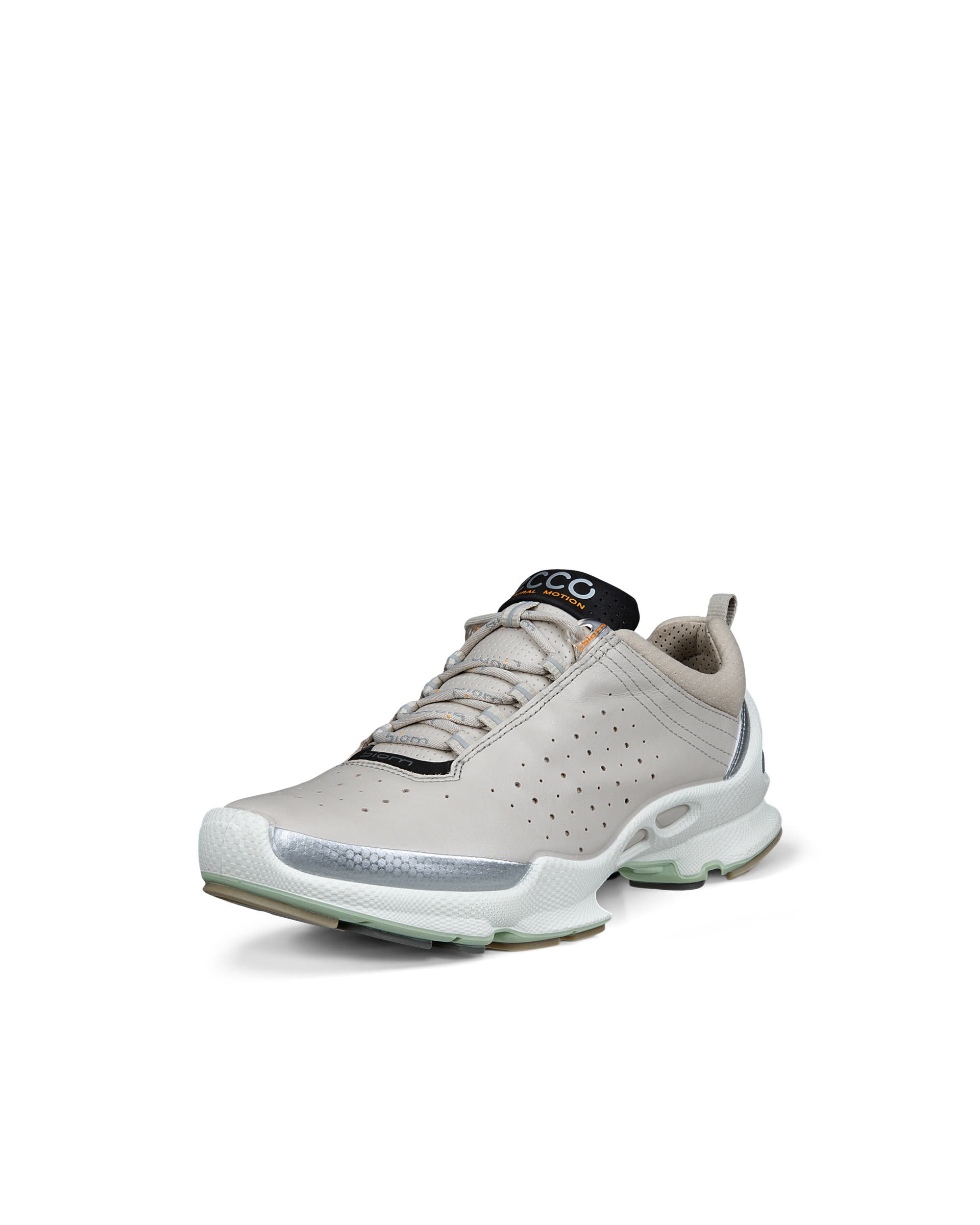 Women's ECCO® BIOM C Leather Sneaker - Grey - Main