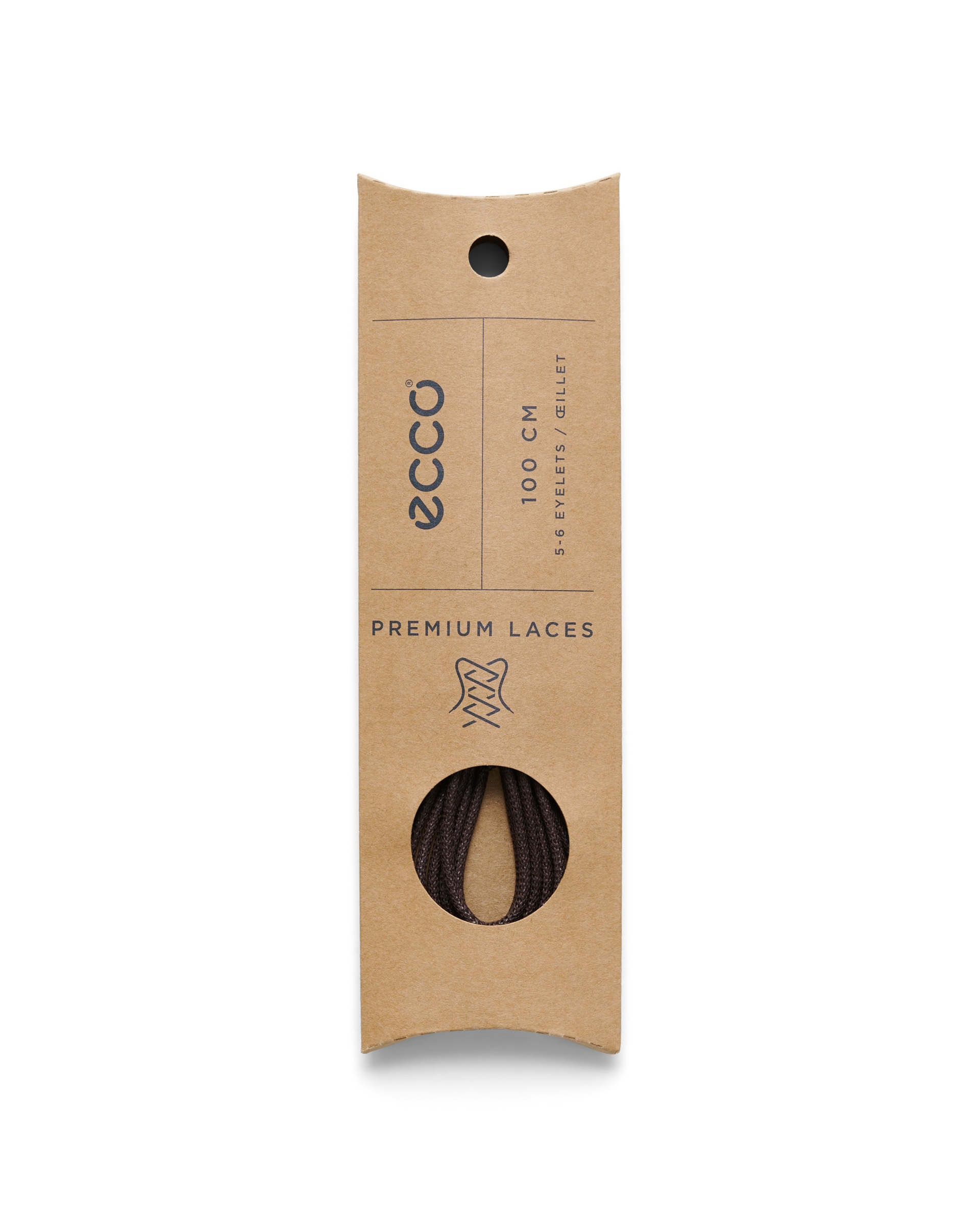 ECCOยฎ Round Laces - Brown - Detail-2