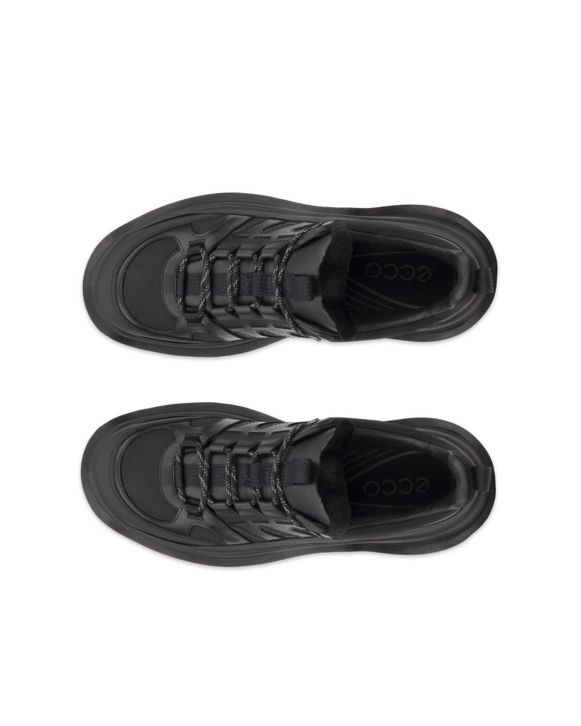 ECCO OFFROAD WOMEN ウィメンズ レザーシューズ - ブラック - Top left pair