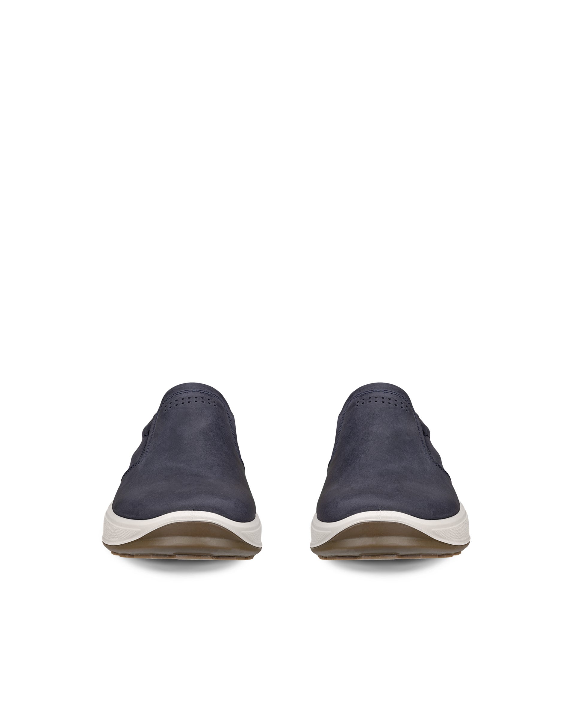 ECCO® Byway 2.0 Heren nubuck sneaker - Blauw - Front pair