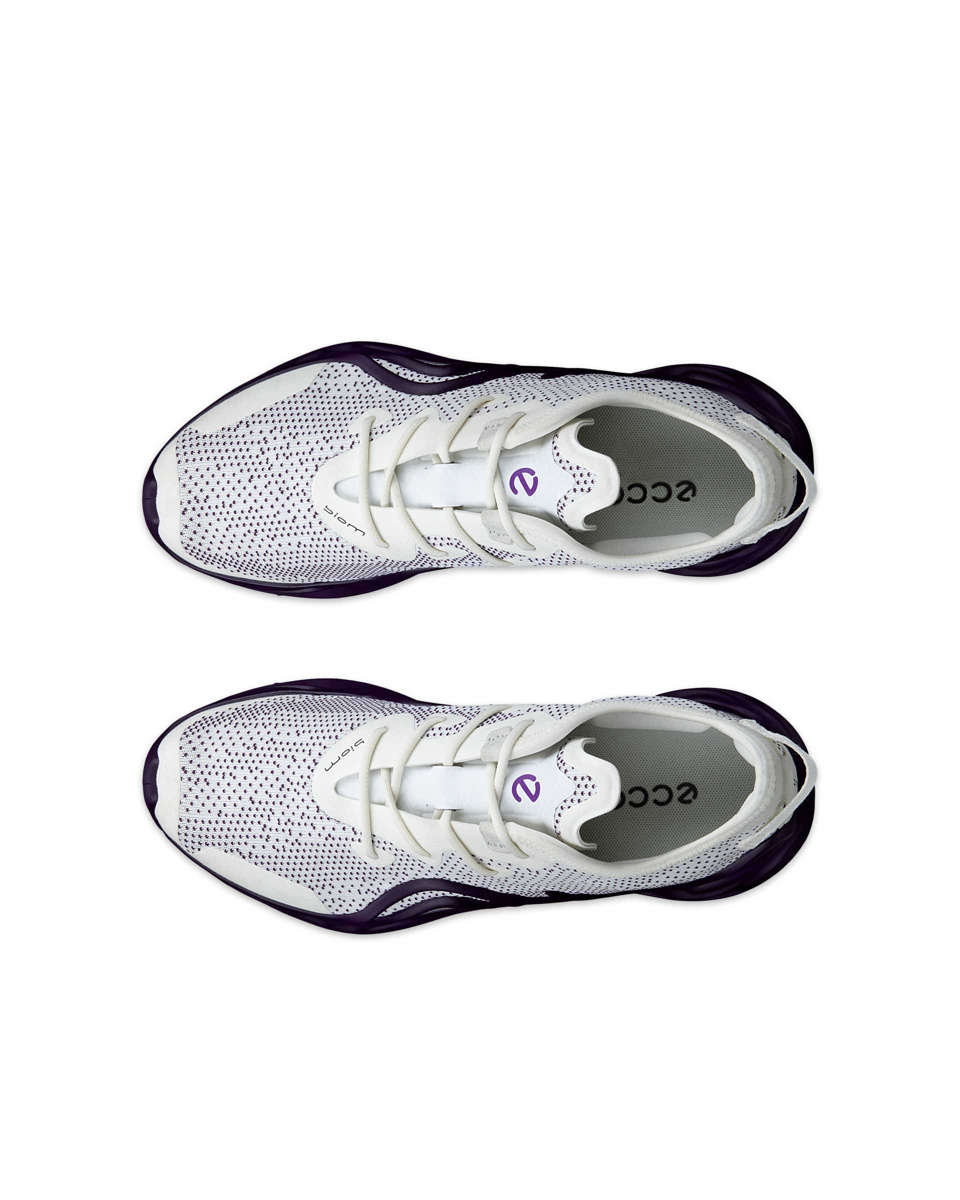 ECCO® BIOM Infinite baskets en toile pour femme - Violet - Top left pair