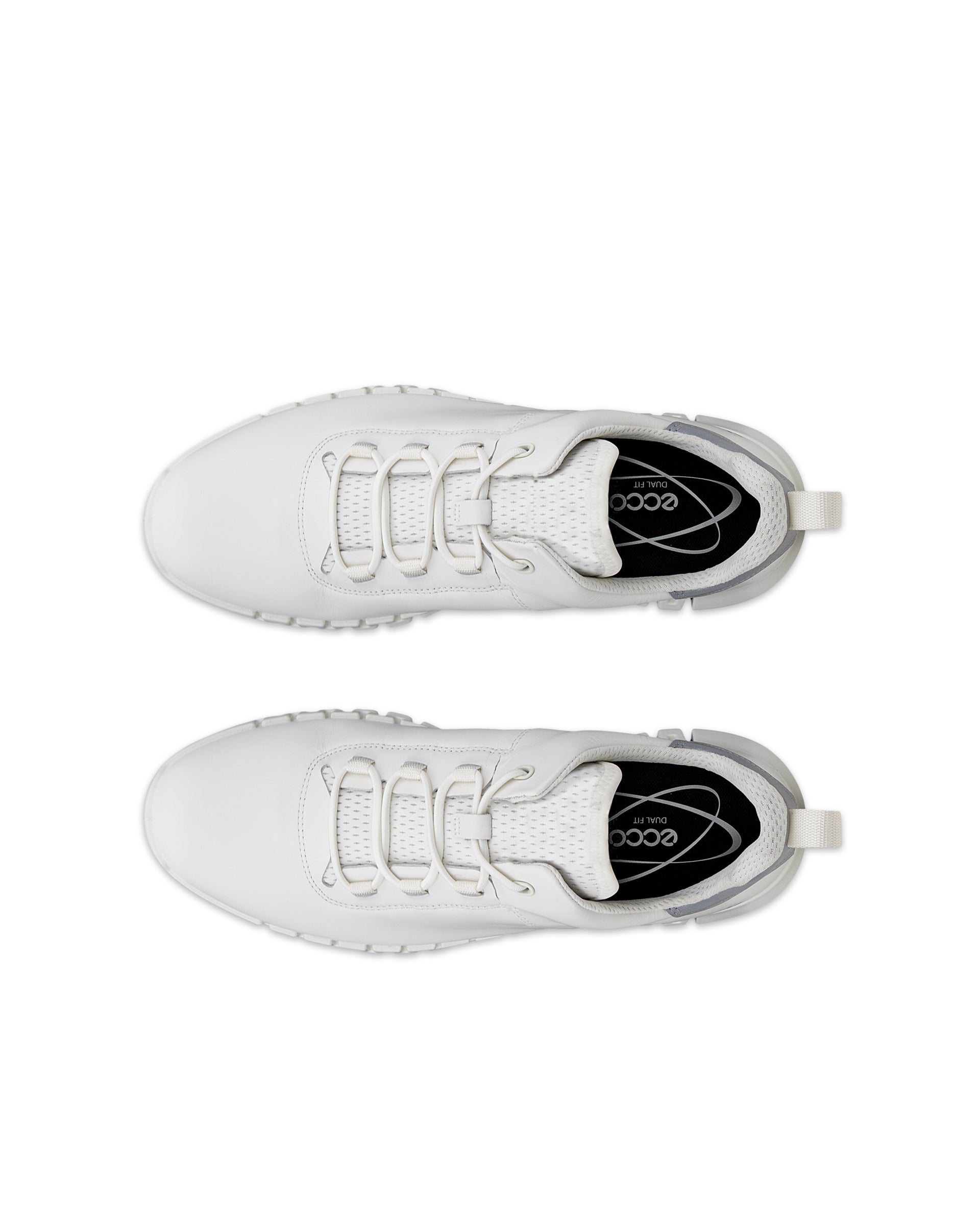 Pánske kožené tenisky ECCO® Gruuv - Biela - Top left pair