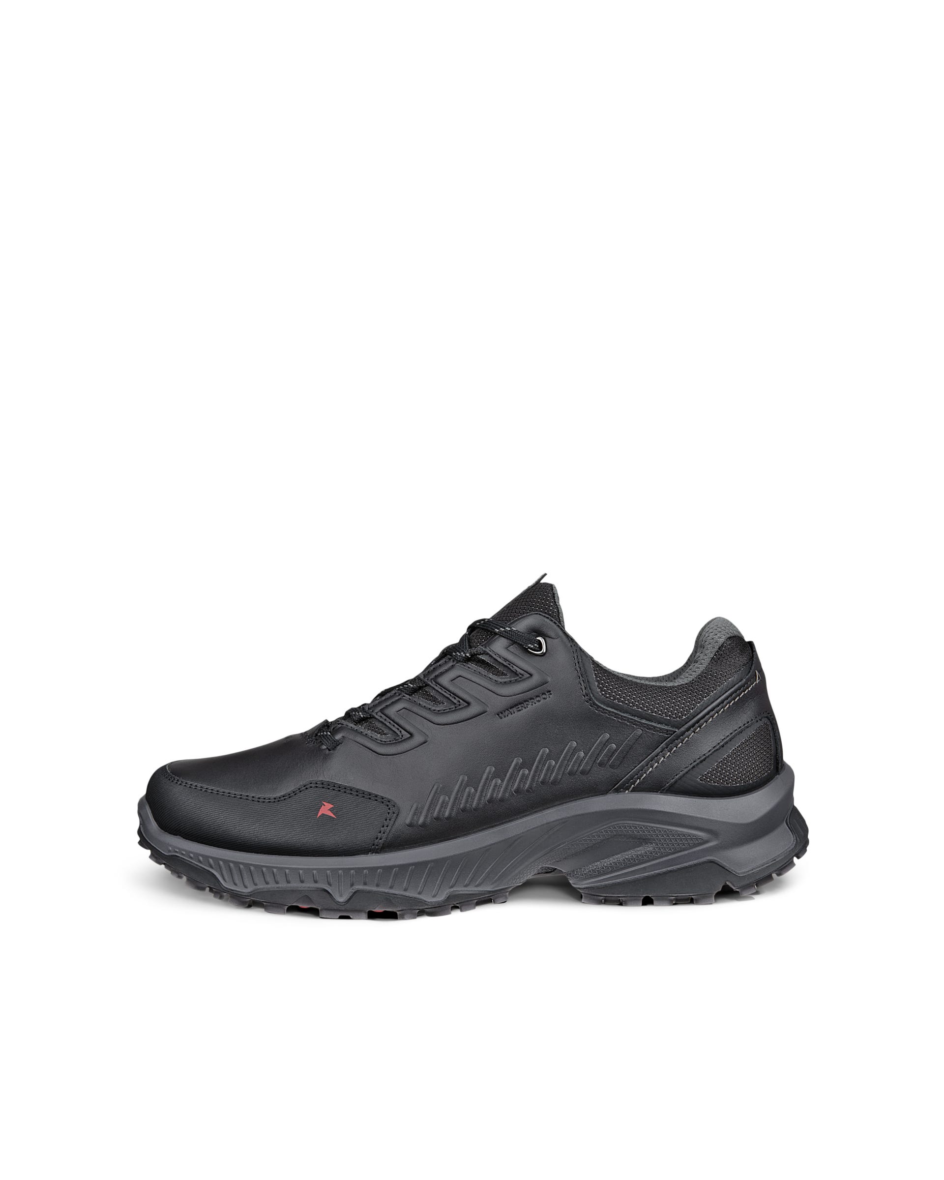 Men's ECCO® EXOSTRIDE Leather Gore-Tex Outdoor Trainer | Black