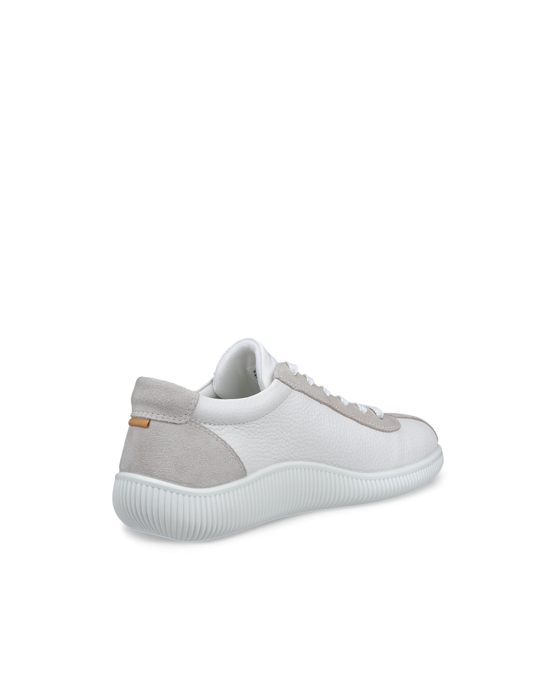 Dámske kožené tenisky ECCO® Soft Zero - Biela - Back