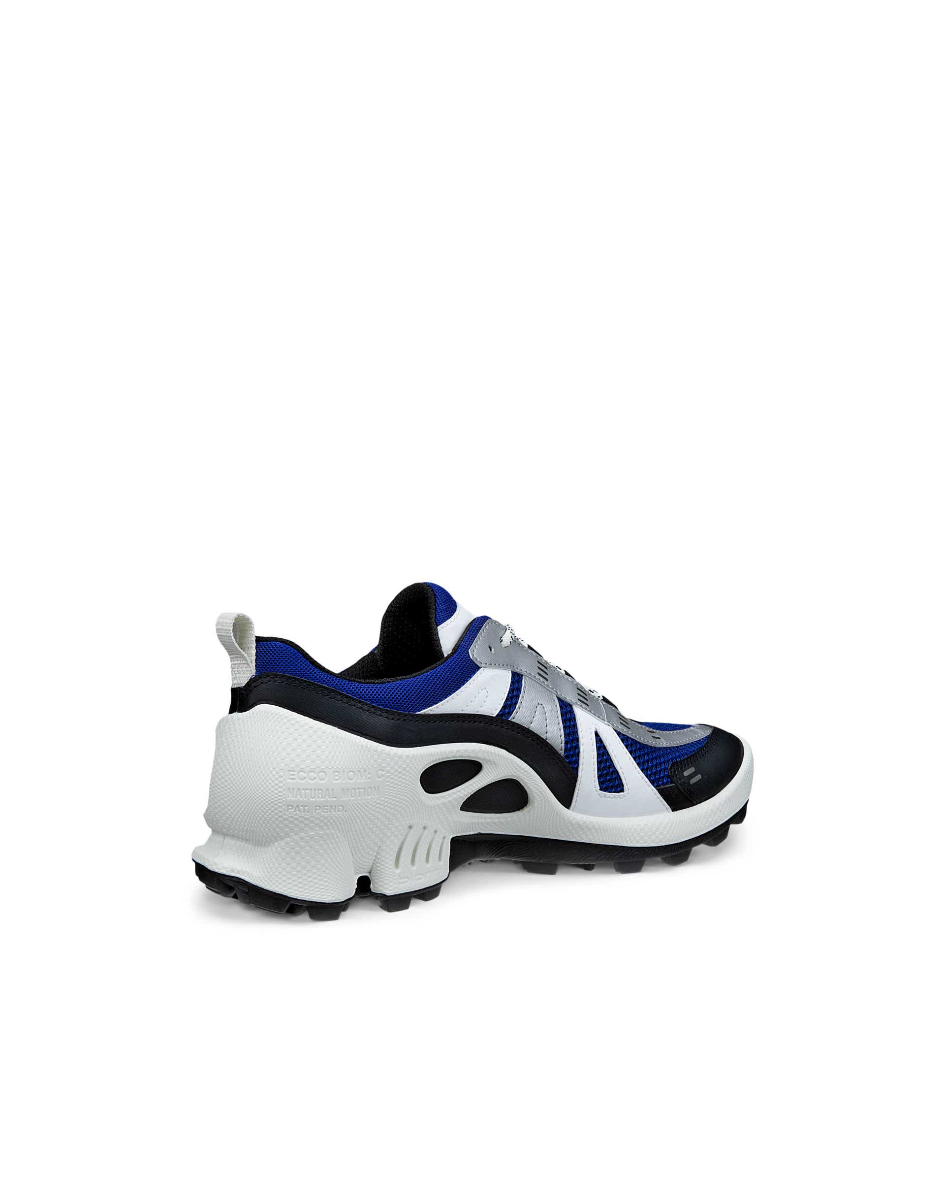 Pánske textilné outdoorové tenisky ECCO® BIOM C-Trail - Modrá - Back