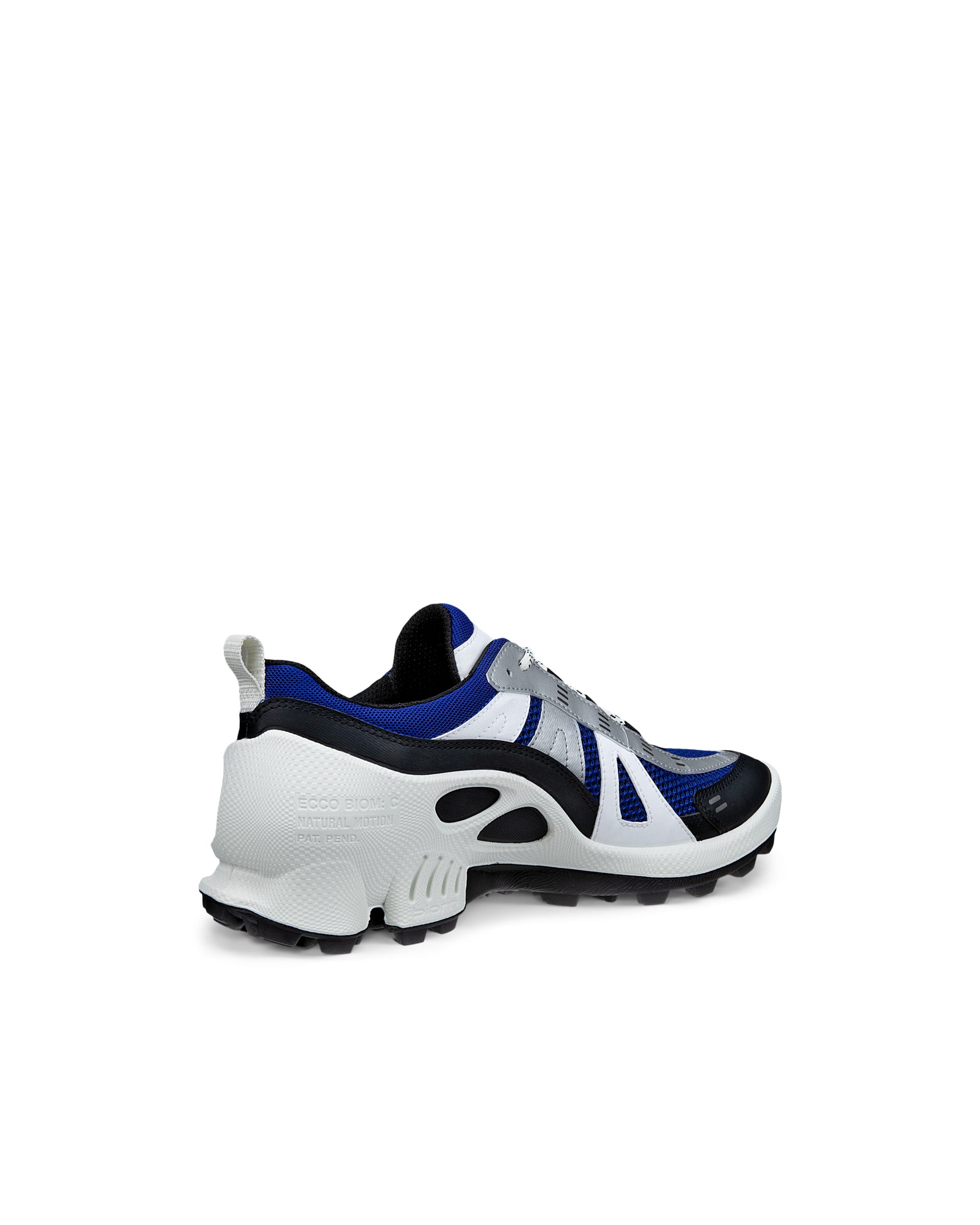 Pánske textilné outdoorové tenisky ECCO® BIOM C-Trail - Modrá - Back