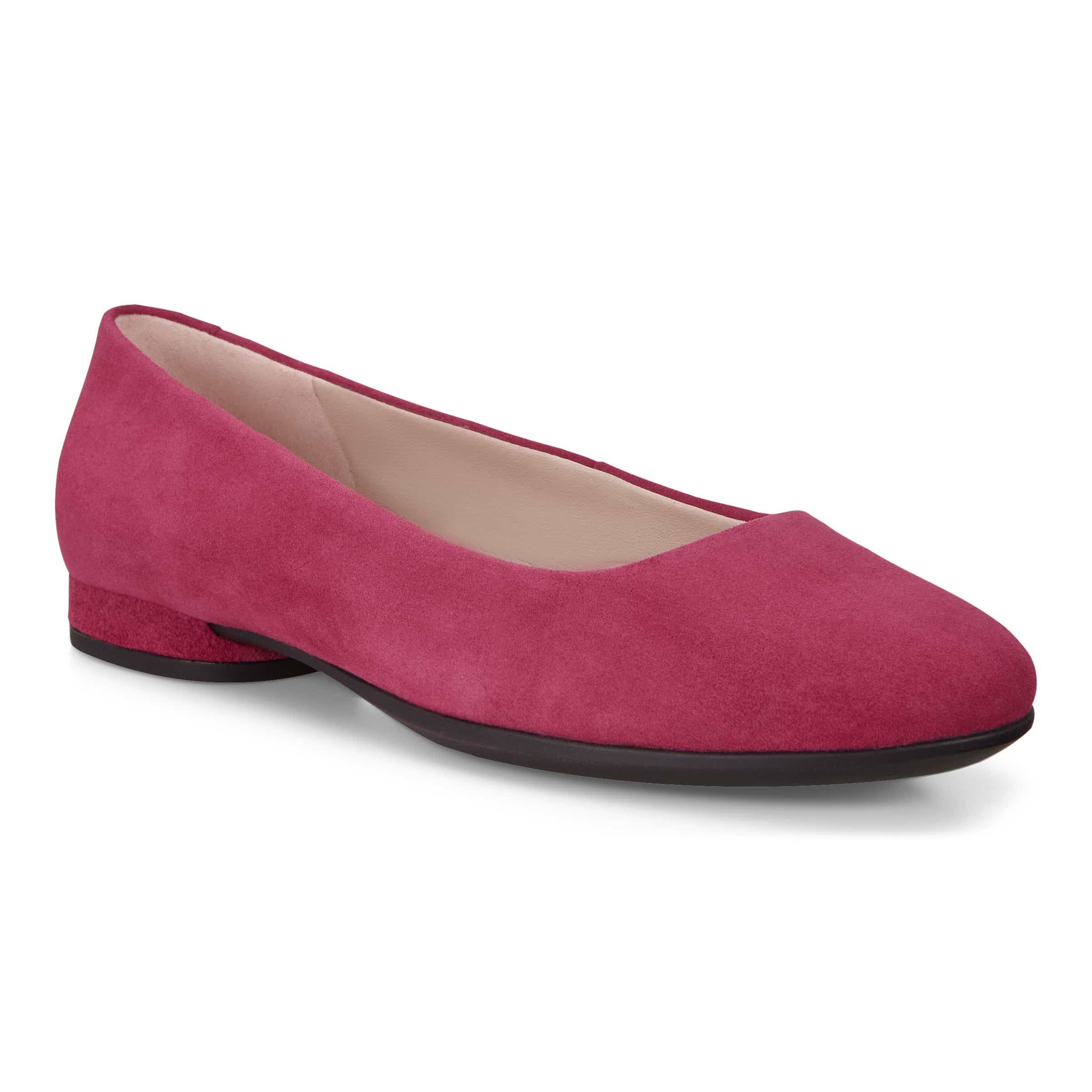 ECCO Women's Anine Ballerina Shoes - Purple - Main