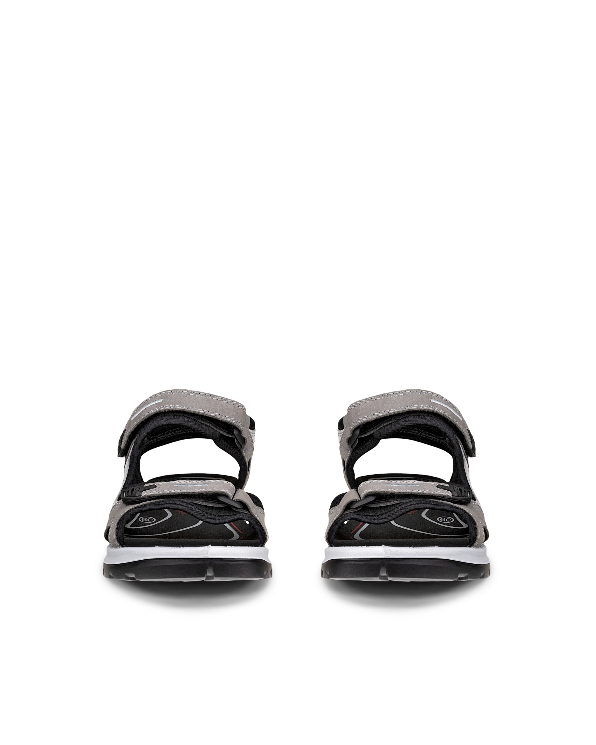 Dámské nubukové outdoorové sandály ECCO® OFFROAD - Šedá - Front pair