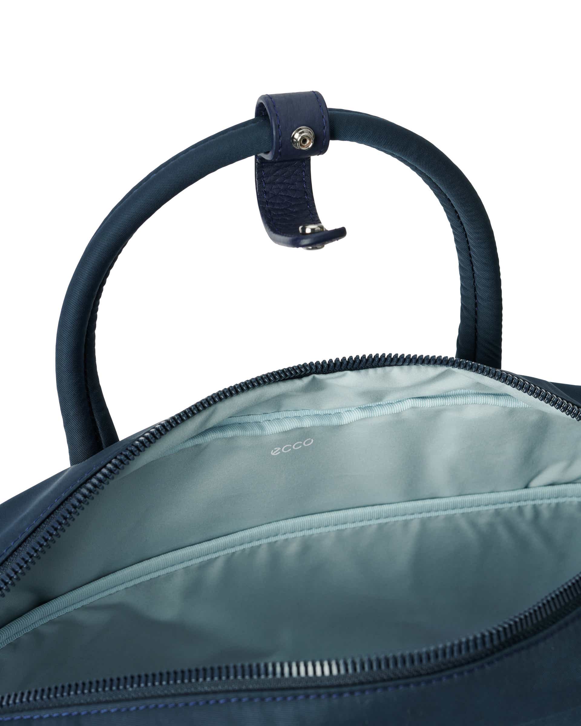 ECCO® Voyager sac pour ordinateur portable en cuir - Bleu - Inside