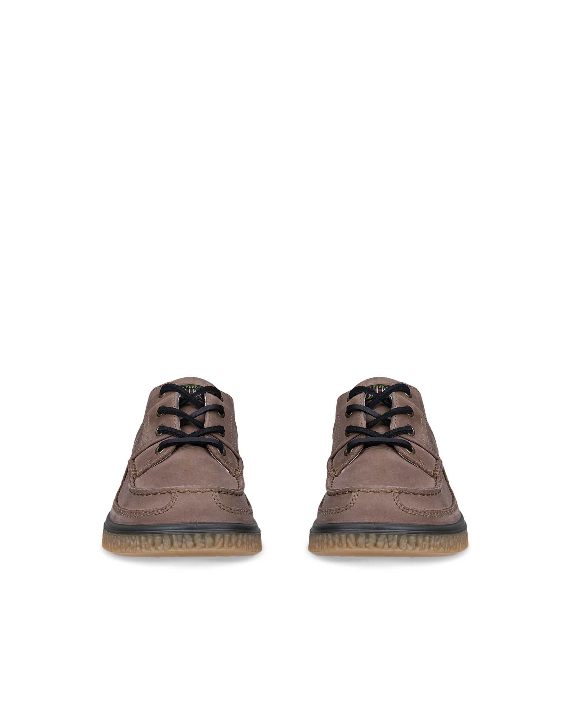 ECCO WALKER 3.0 MEN メンズ レザーシューズ - ブラウン - Front pair
