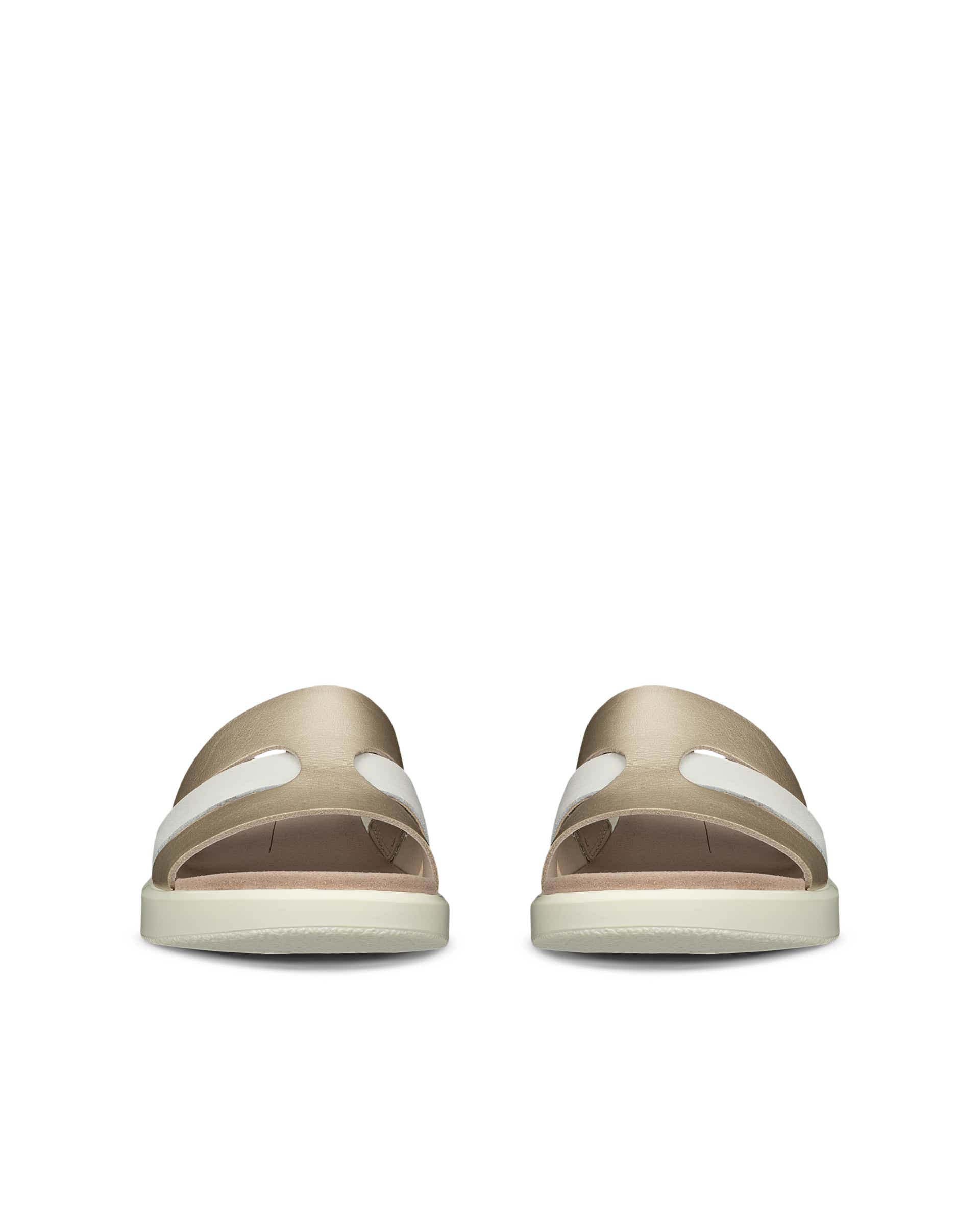 ECCO FLOWT W SLIDE - Metallics - Front pair