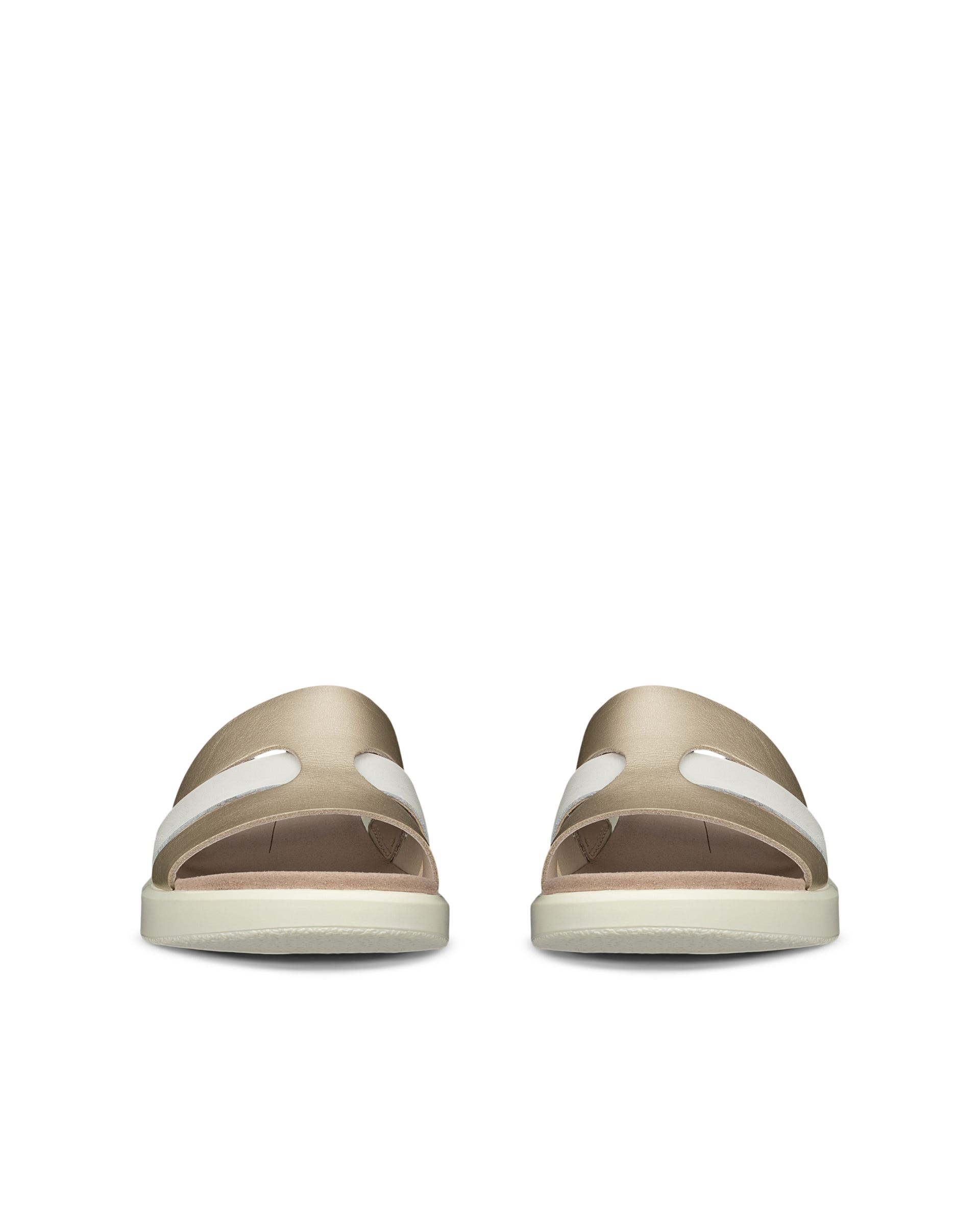 ECCO FLOWT W SLIDE - Metallics - Outside