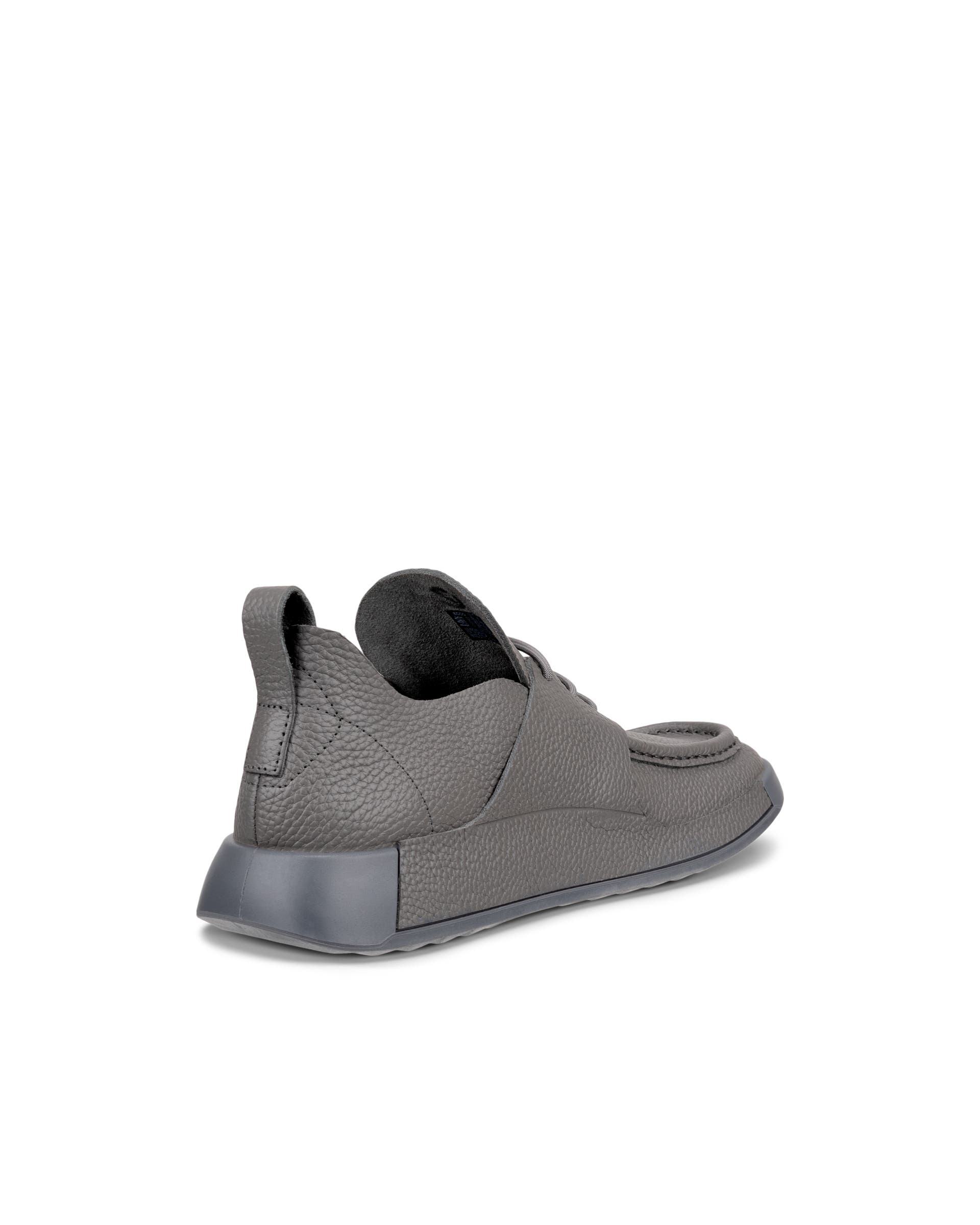ECCO® Cozmo Shoe Heren leren moc-toe schoen - Grijs - Back