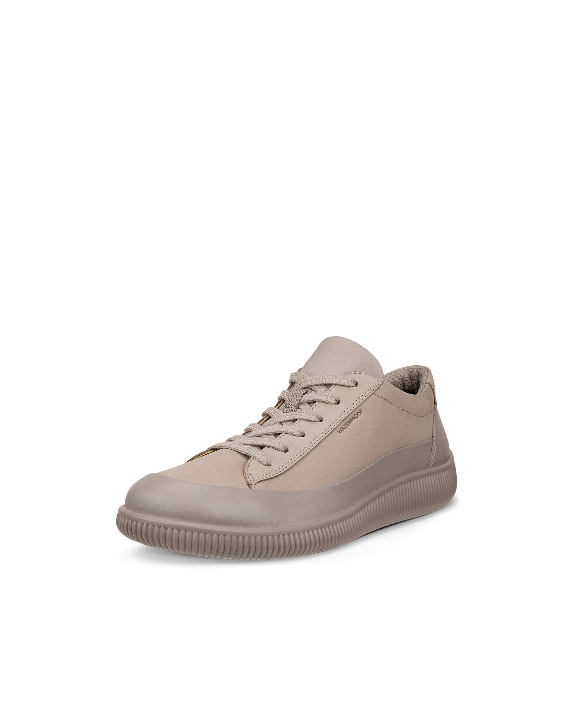 Damskie wodoodporne nubukowe buty ECCO® SOFT ZERO - Szary - Main