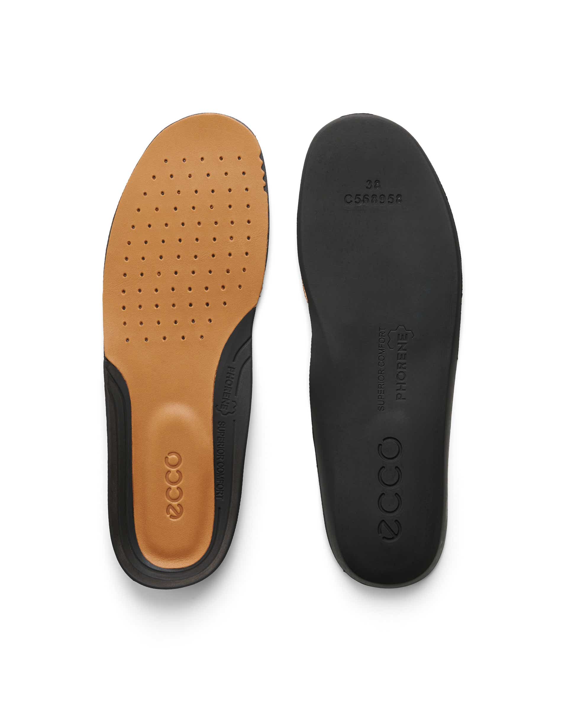 Dámská kožená stélka ECCO® - Hnědá - Detail-1