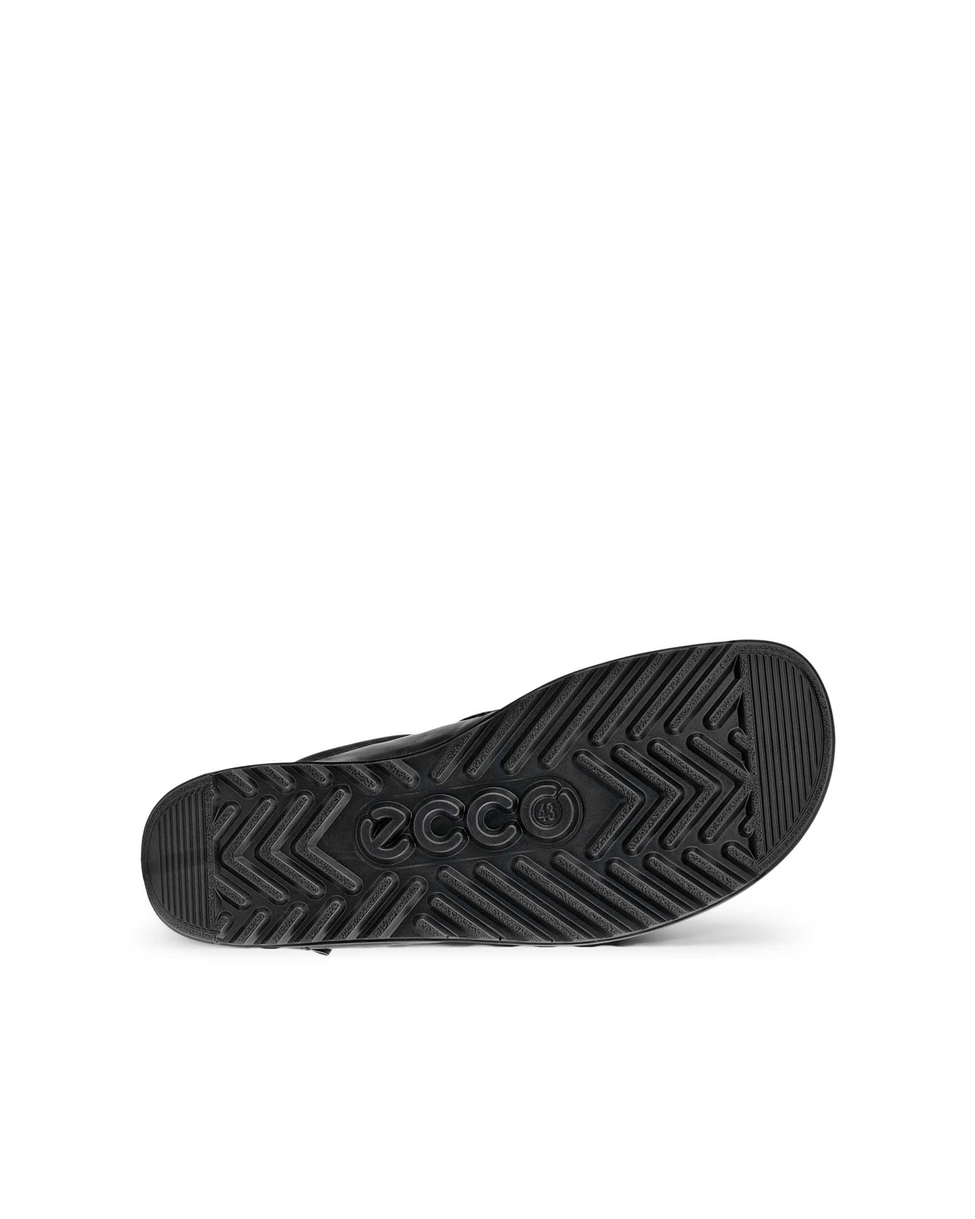 ECCO® JOKE odiniai batai su mokasinine siūle vyrams - Juoda - Sole