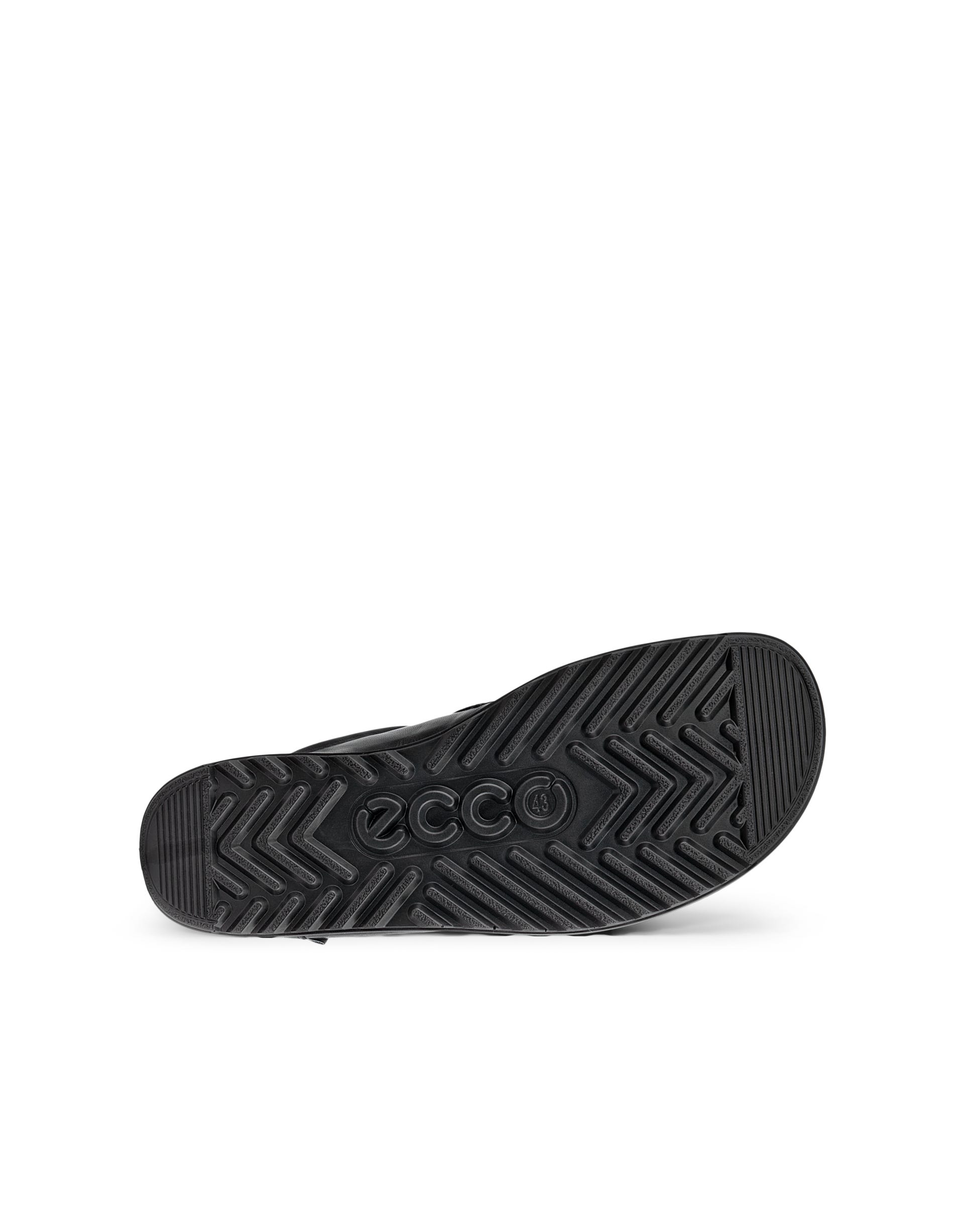 ECCO® JOKE odiniai batai su mokasinine siūle vyrams - Juoda - Sole