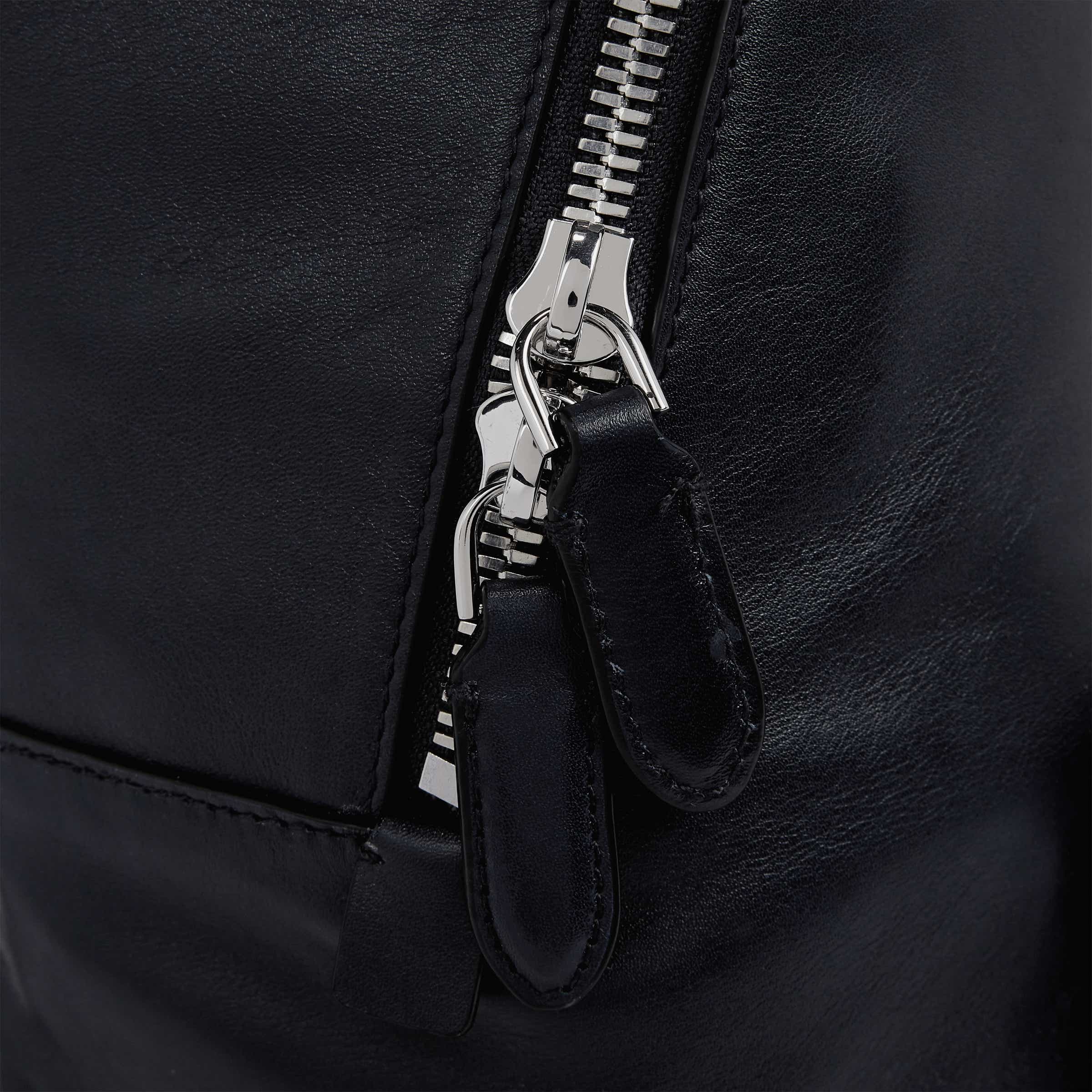 ECCO Journey Round Pack レザーバックパック - ブルー - Detail-1