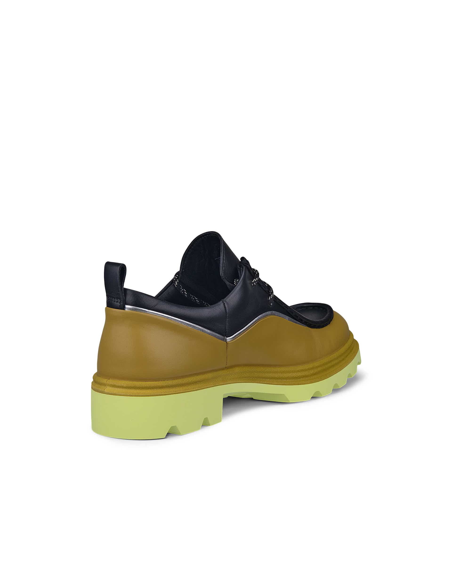 ECCO GRAINER WOMEN ウィメンズ レザーシューズ - グリーン - Back