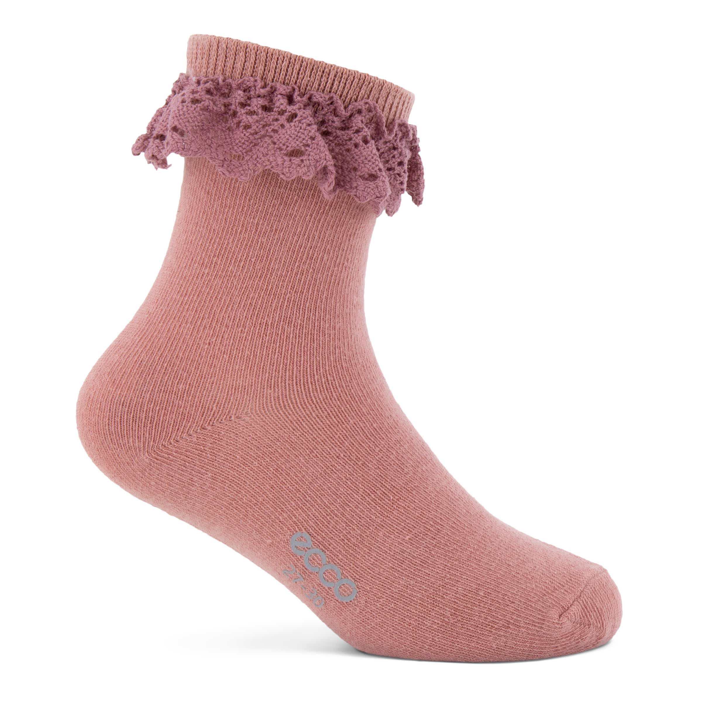 Women's ECCO® Play Lace Mid-Cut Socks (2-Pack) - Multicolour - Detail-2
