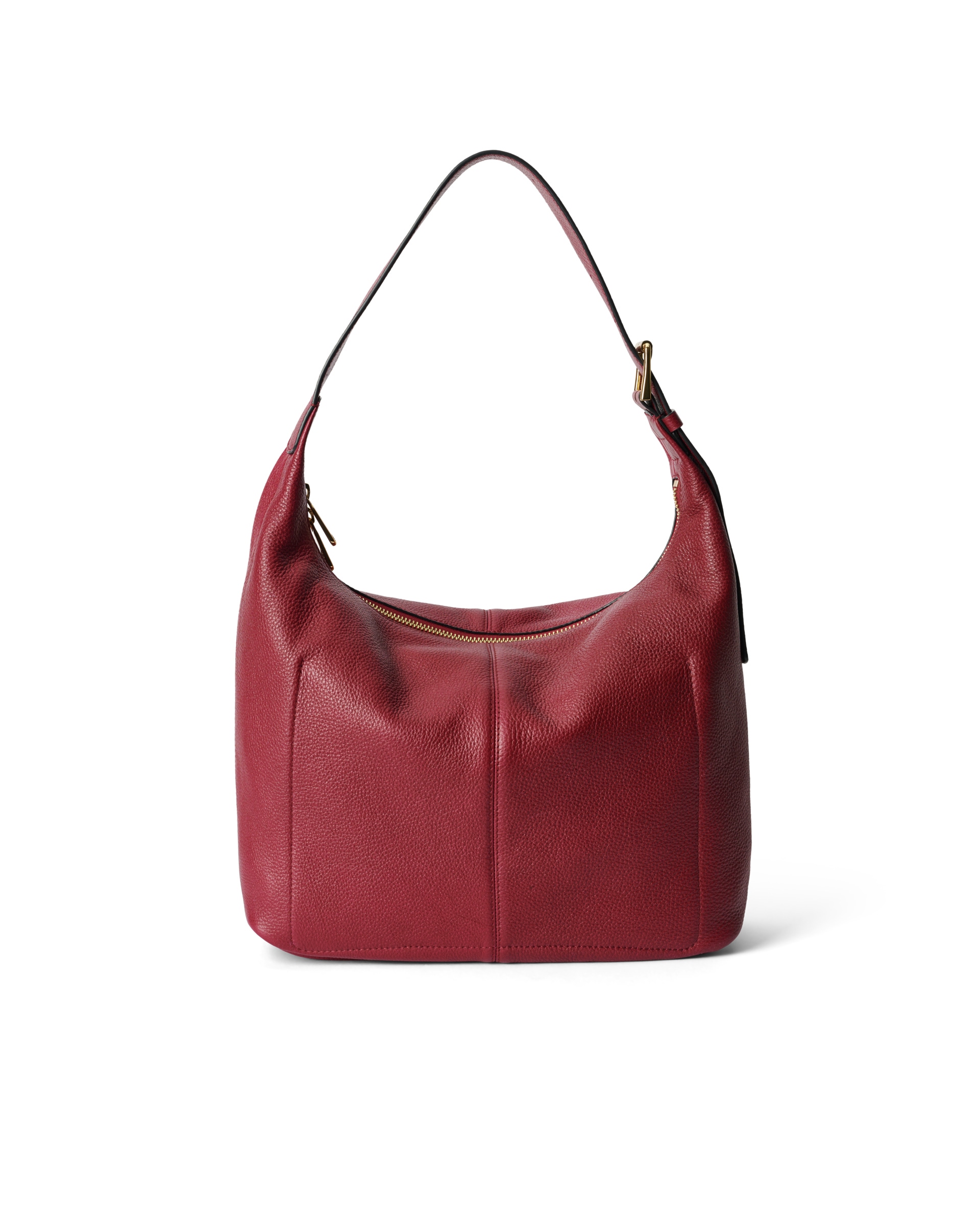 ECCO® Hobo sac hobo en cuir - Rouge - Back