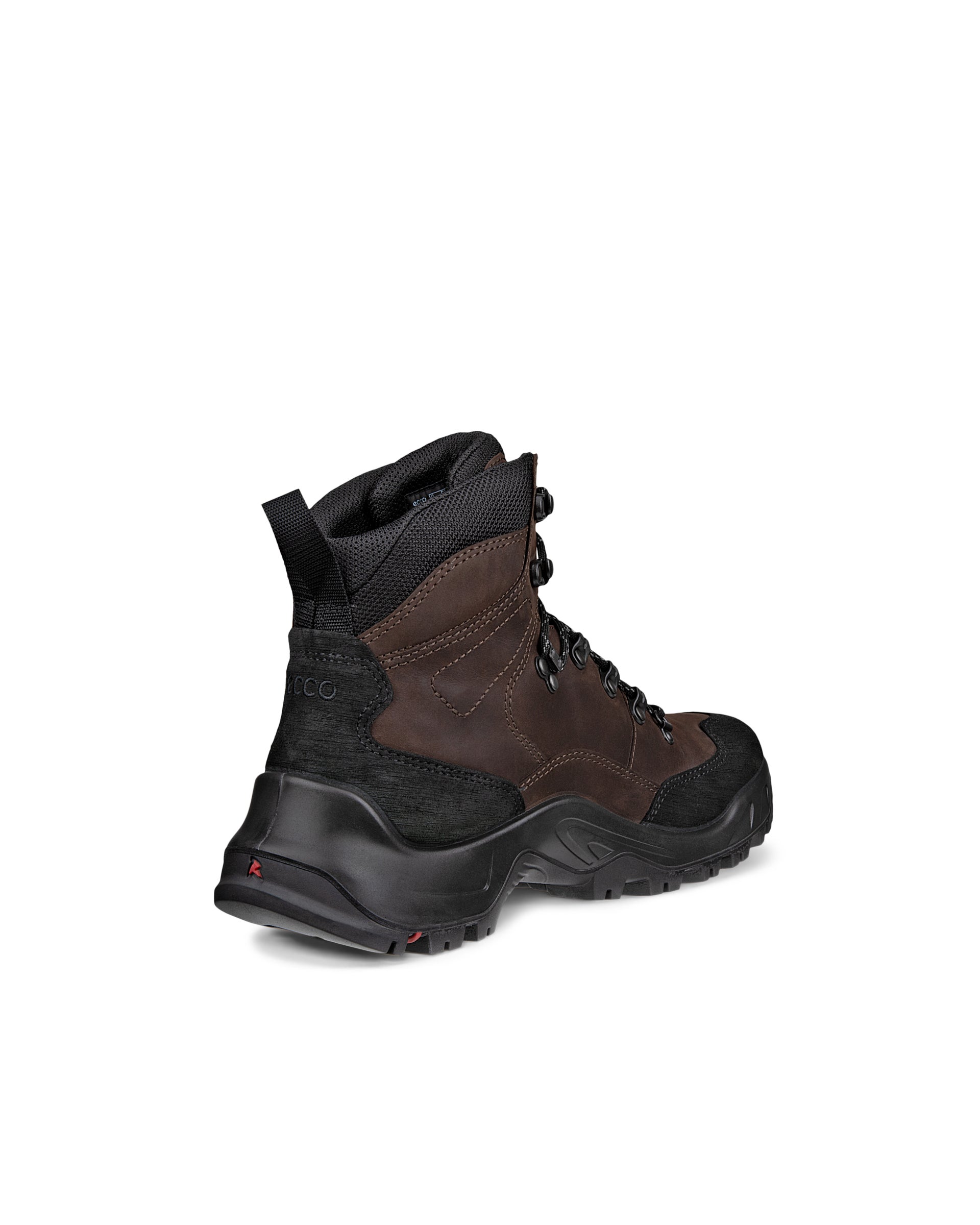 Pánske nubuková nepremokavé stredne vysoké outdoorové ECCO® Offroad - Hnedá - Back