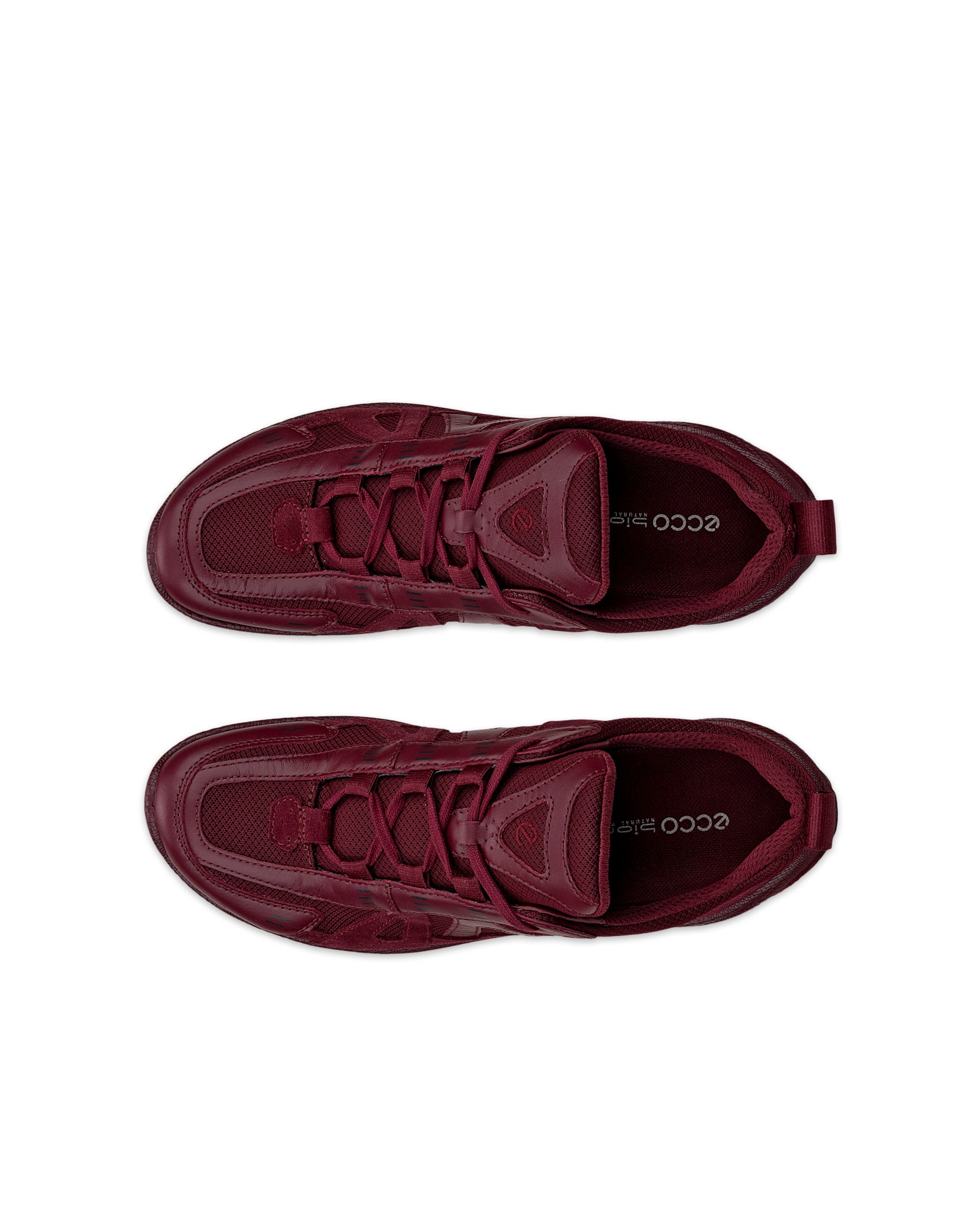 ECCO® BIOM LITE Damen Textilsneaker - Rot - Top left pair