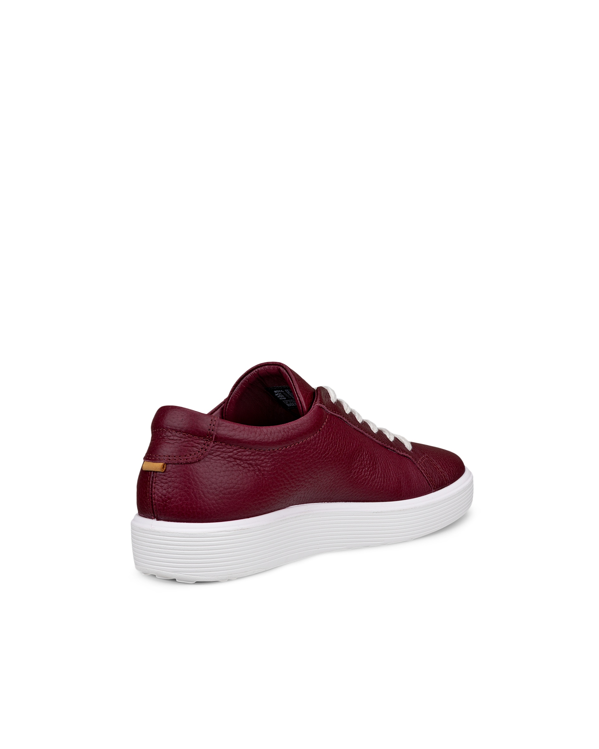 ECCO SOFT 60 W LACE UP - Red - Back