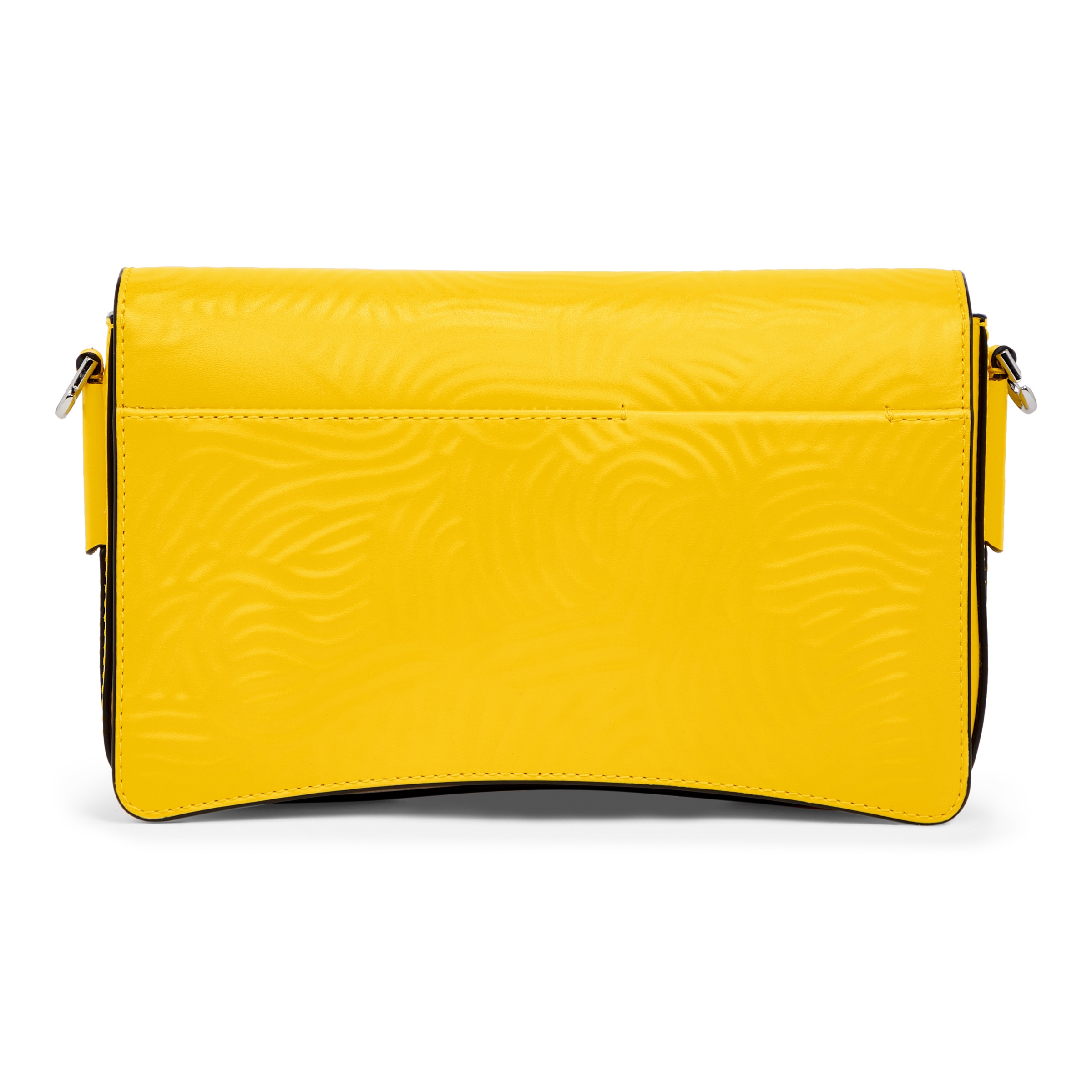 ECCOยฎ Pinch Leather Crossbody Bag - Yellow - Back