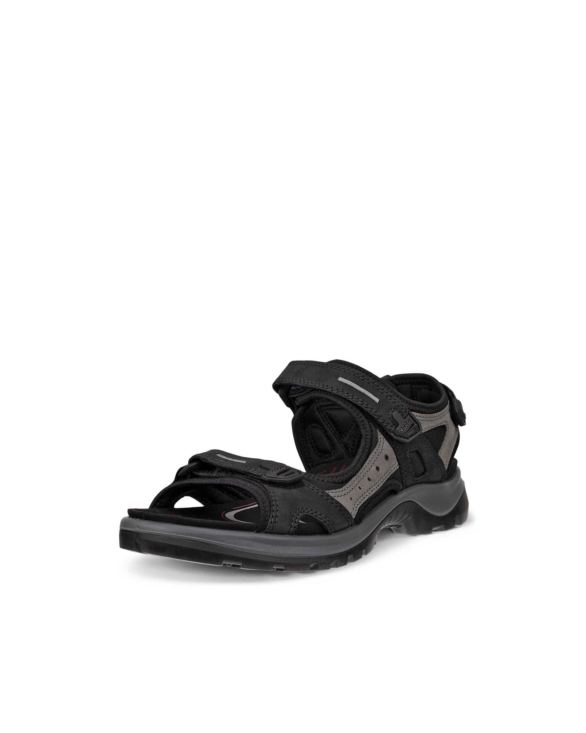 Dámské nubukové outdoorové sandály ECCO® Offroad - Černá - Main