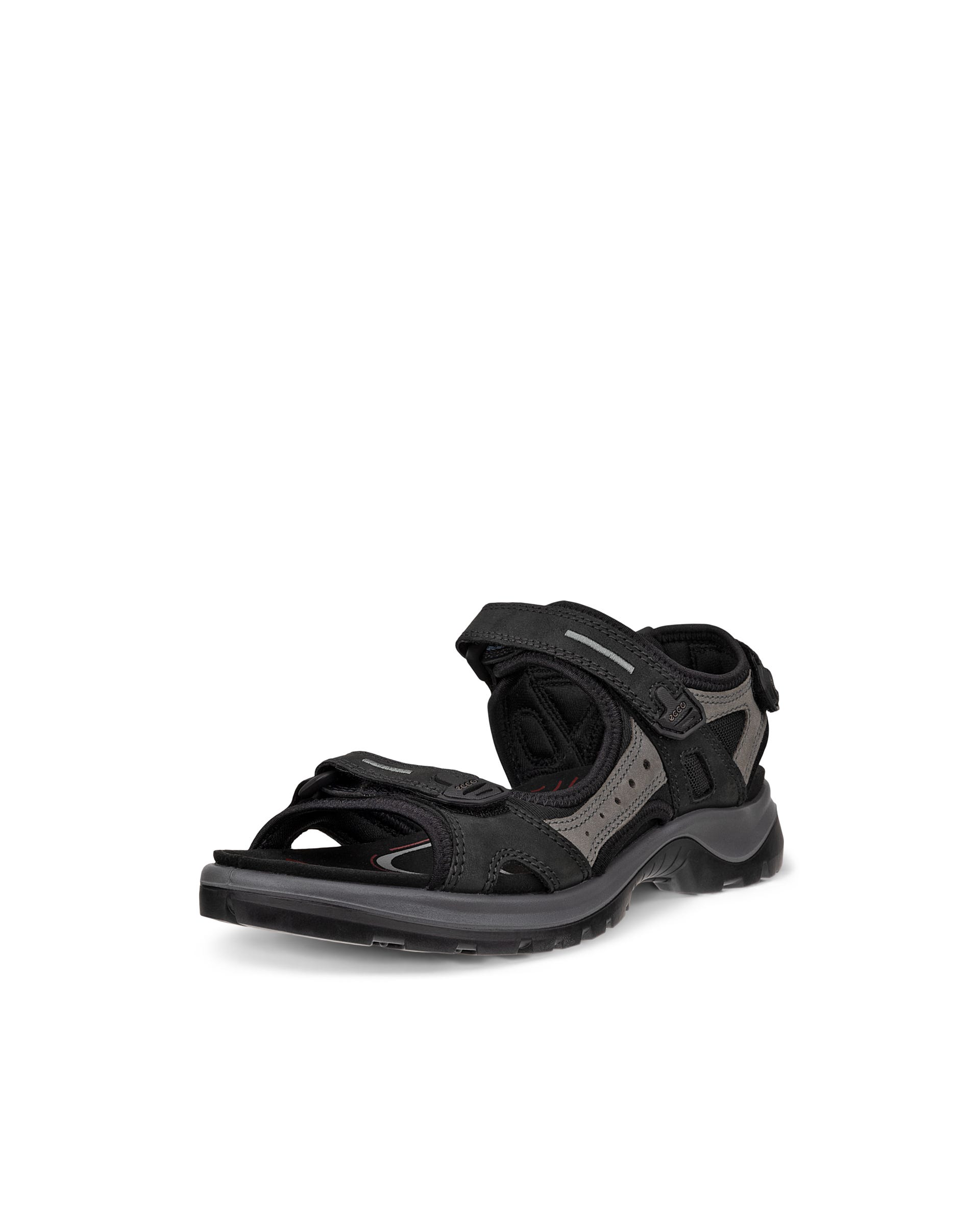 ECCO® Offroad Damen Trekkingsandale aus Nubukleder - Schwarz - Main