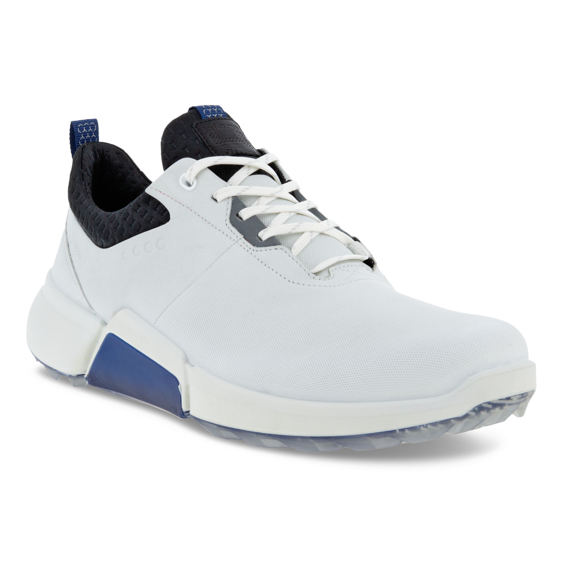 Men's ECCO® Golf BIOM H4 Leather Gore-Tex Shoe - White - Main