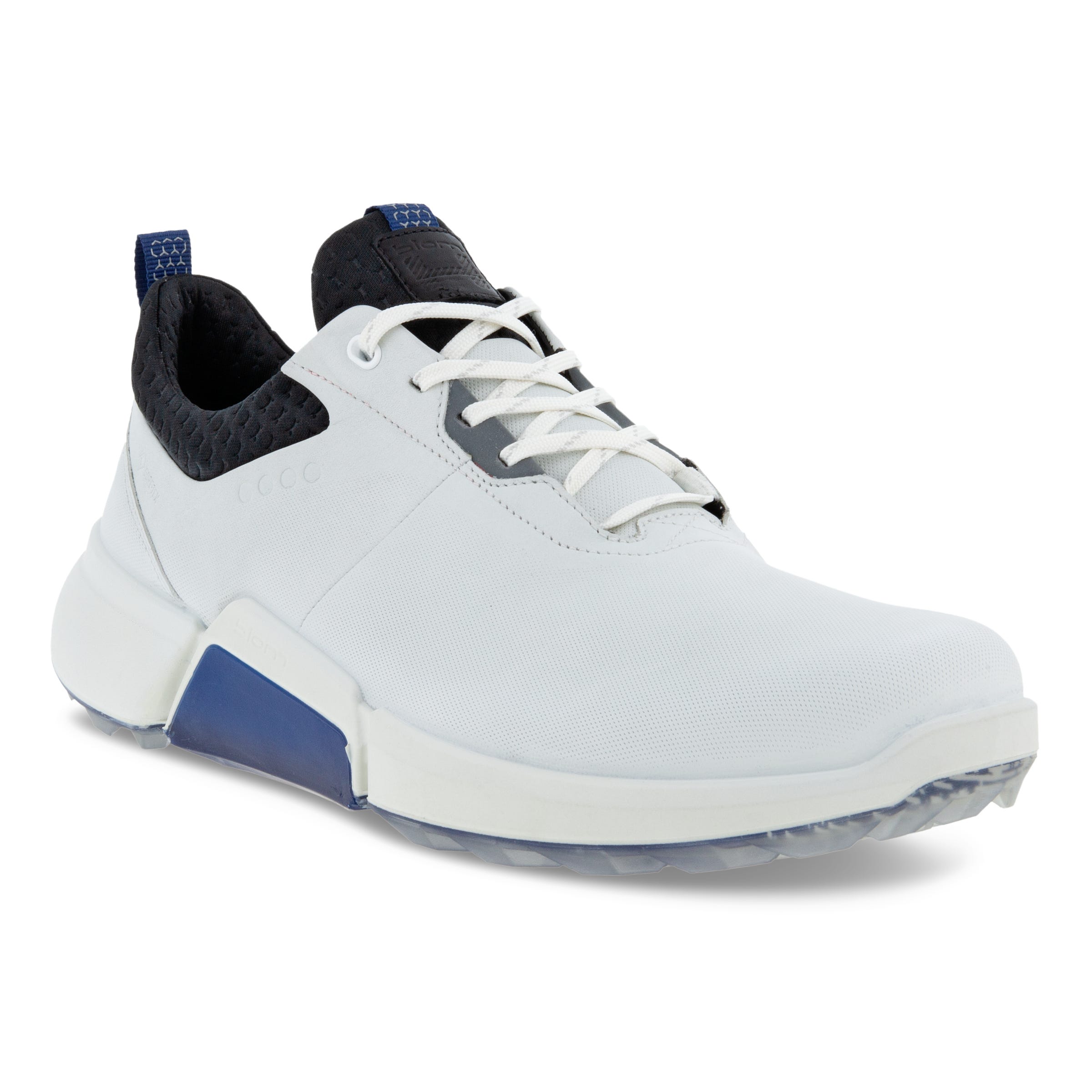 Men's ECCO® Golf BIOM H4 Leather Gore-Tex Shoe - White - Main