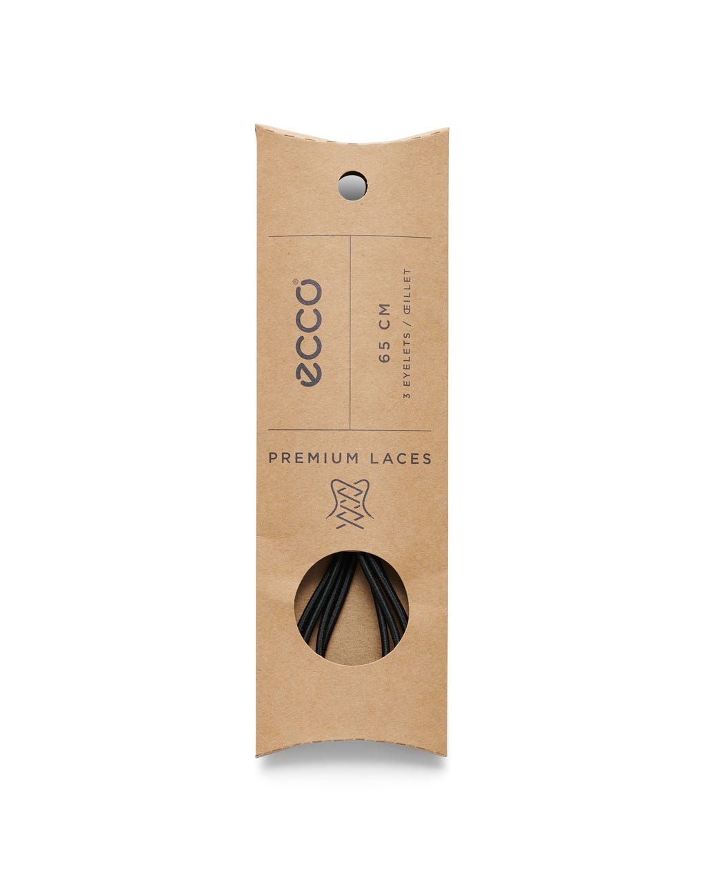 ECCO® Fast Lock Laces (65mm) | Black