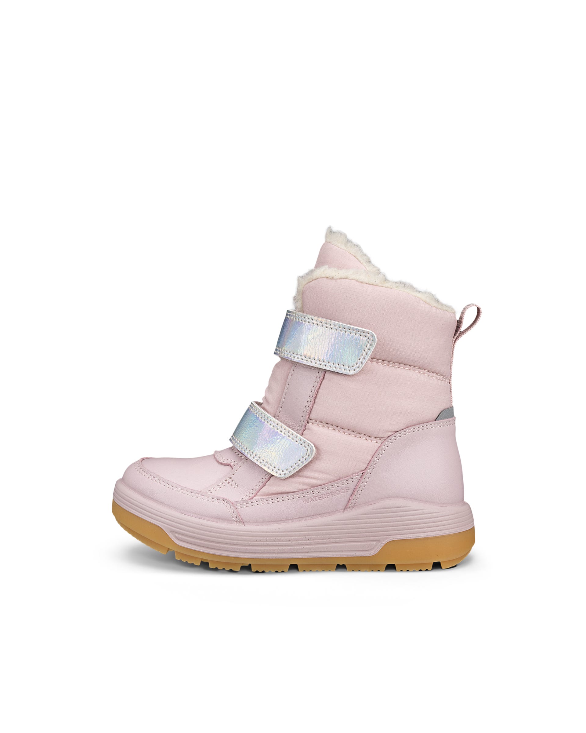 Detské textilné nepremokavá zimné čižmy ECCO® URBAN SNOWBOARDER 2.0 - Ružová - Outside