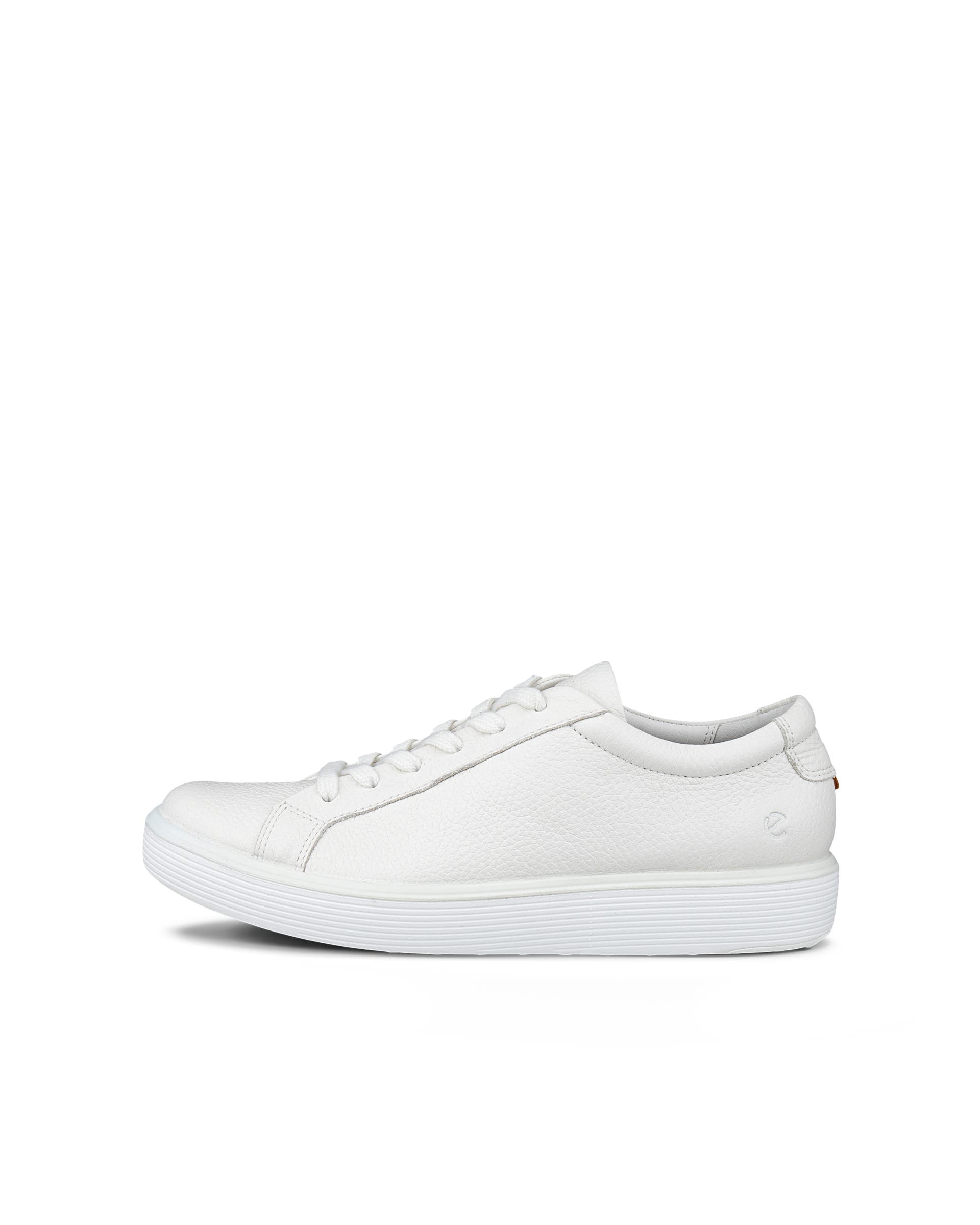 ECCO® Soft 60 Damen Ledersneaker - Weiss - Outside