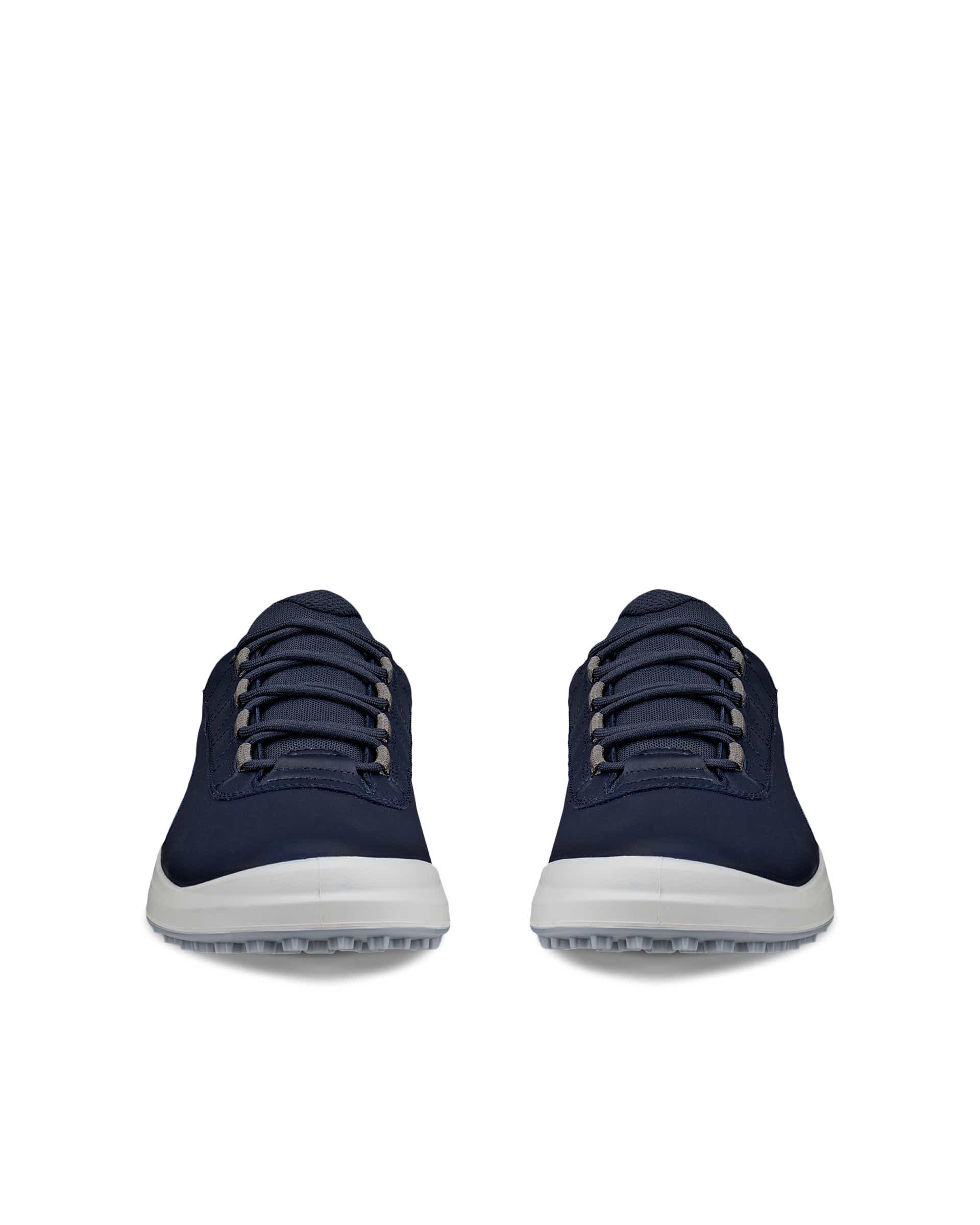 Men's ECCO® GOLF CORE Leather Waterproof Golf Shoe - Blue - Front pair