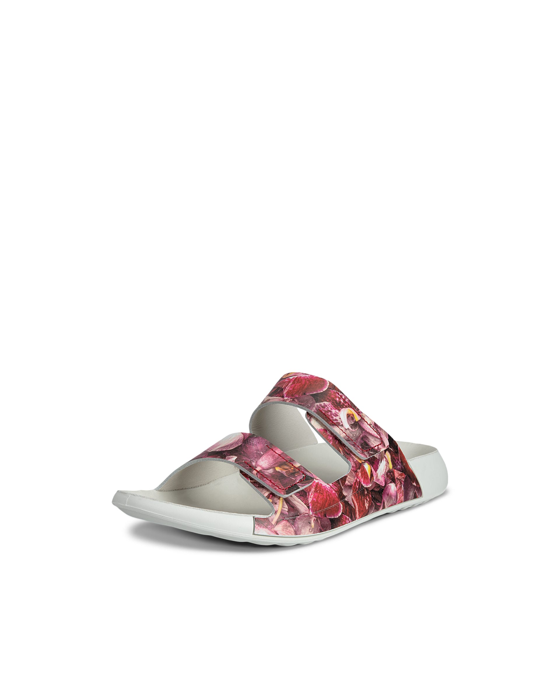 Women's ECCO® Cozmo Leather Two Strap Sandal - Multicolour - Main
