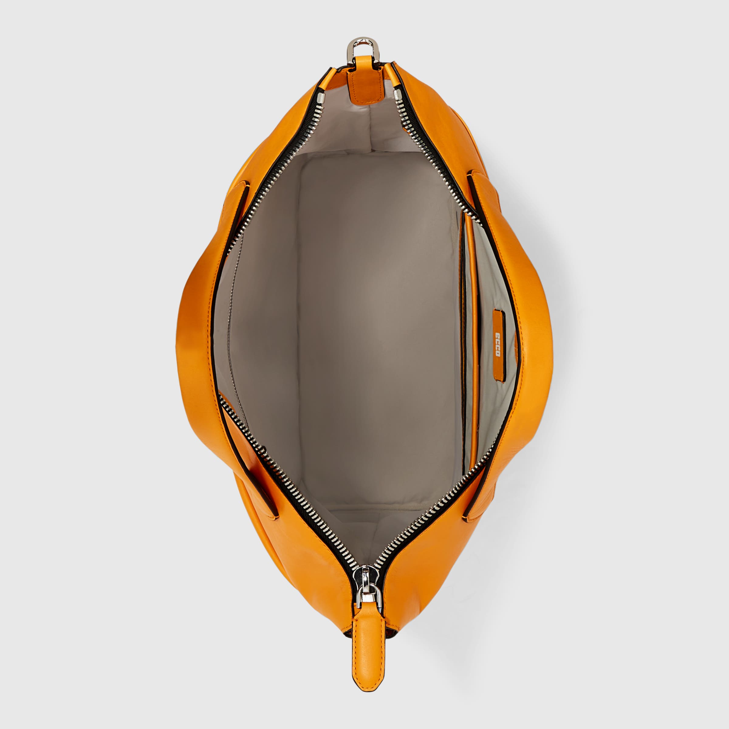 ECCO® E Leather Tote Bag - Orange - Birdeye