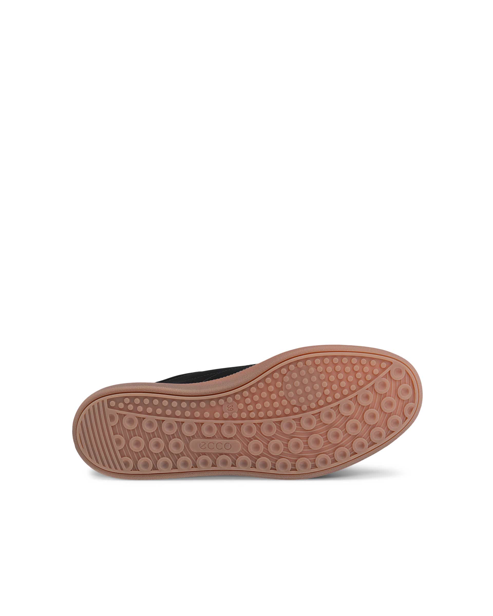 ECCO SOFT 11 WOMEN ウィメンズ レザースニーカー - ブラック - Sole