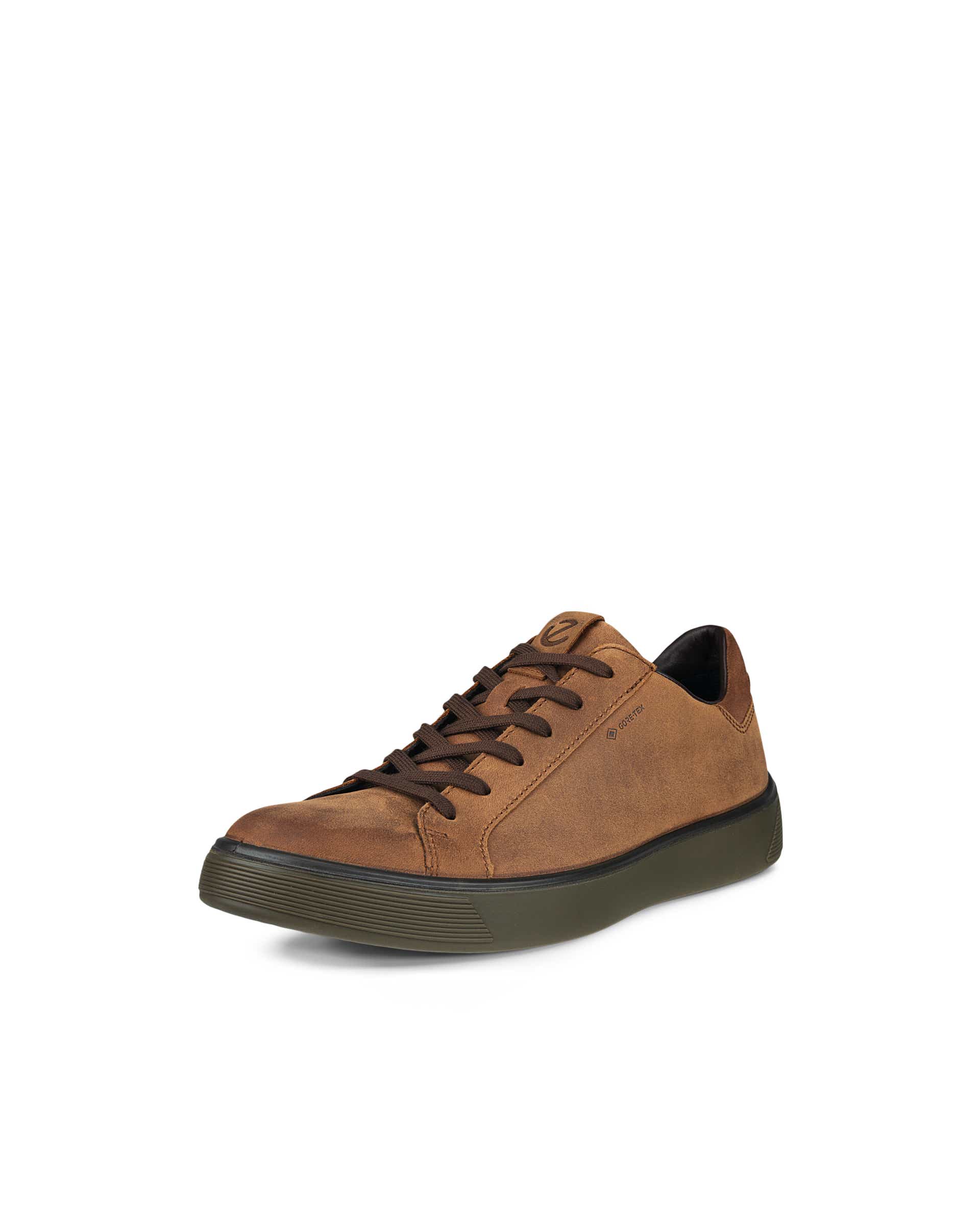 ECCO Men's Street Tray Waterproof Sneaker - Brown - Main