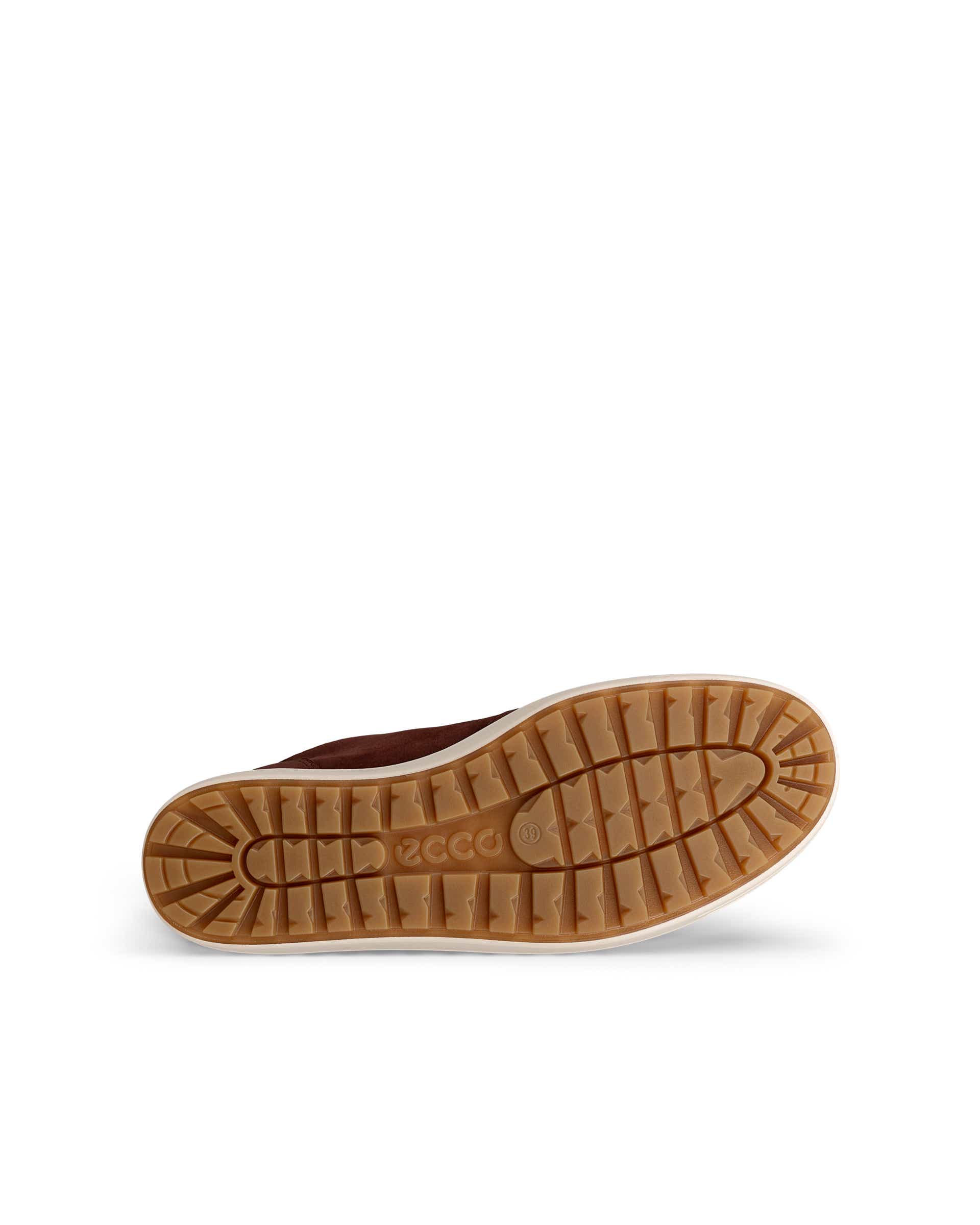 Women's ECCO® Soft 7 Tred Nubuck Gore-Tex Mid-Cut Boot - Brown - Sole
