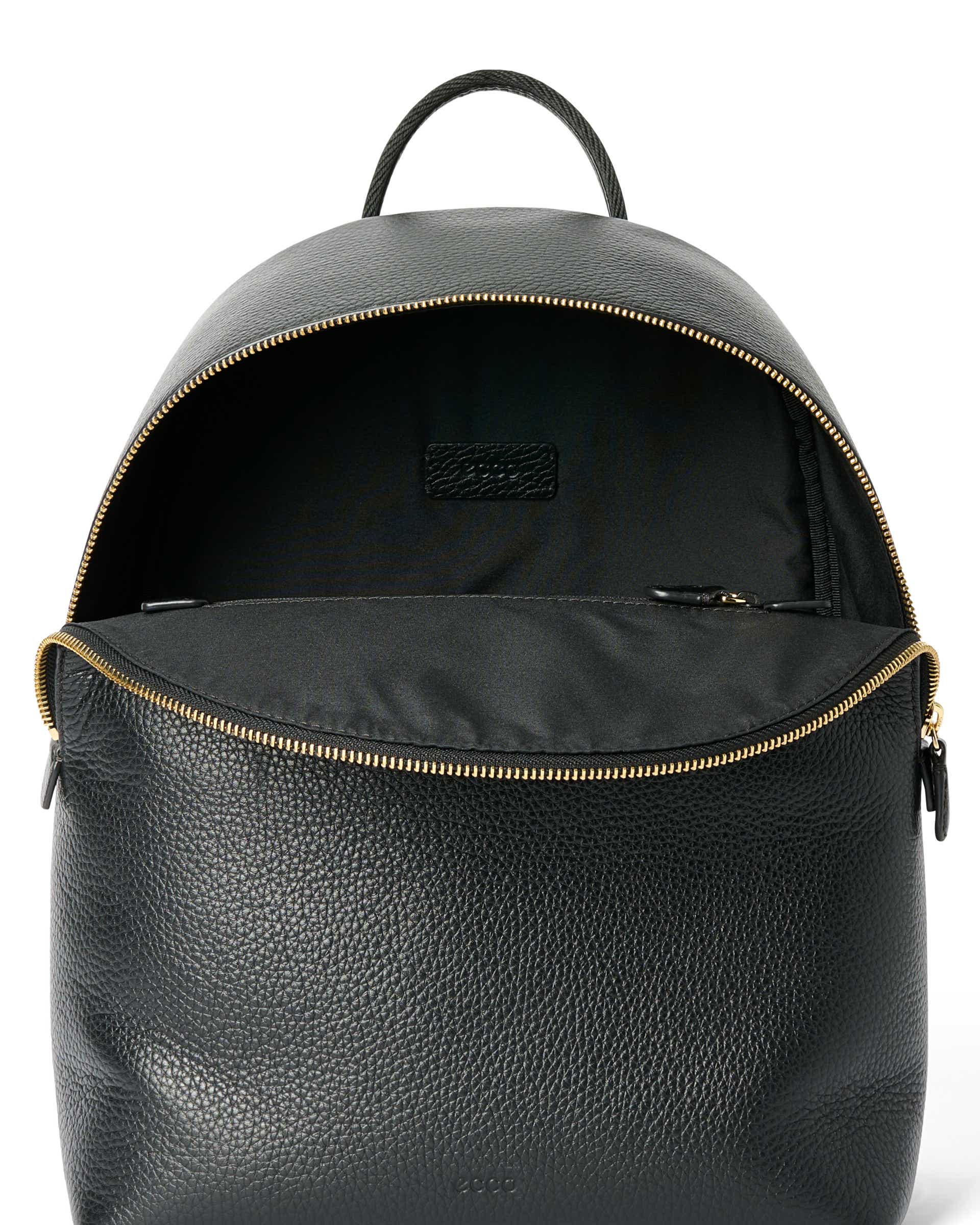 Kožený ruksak ECCO® ESSENTIAL - Čierna - Inside